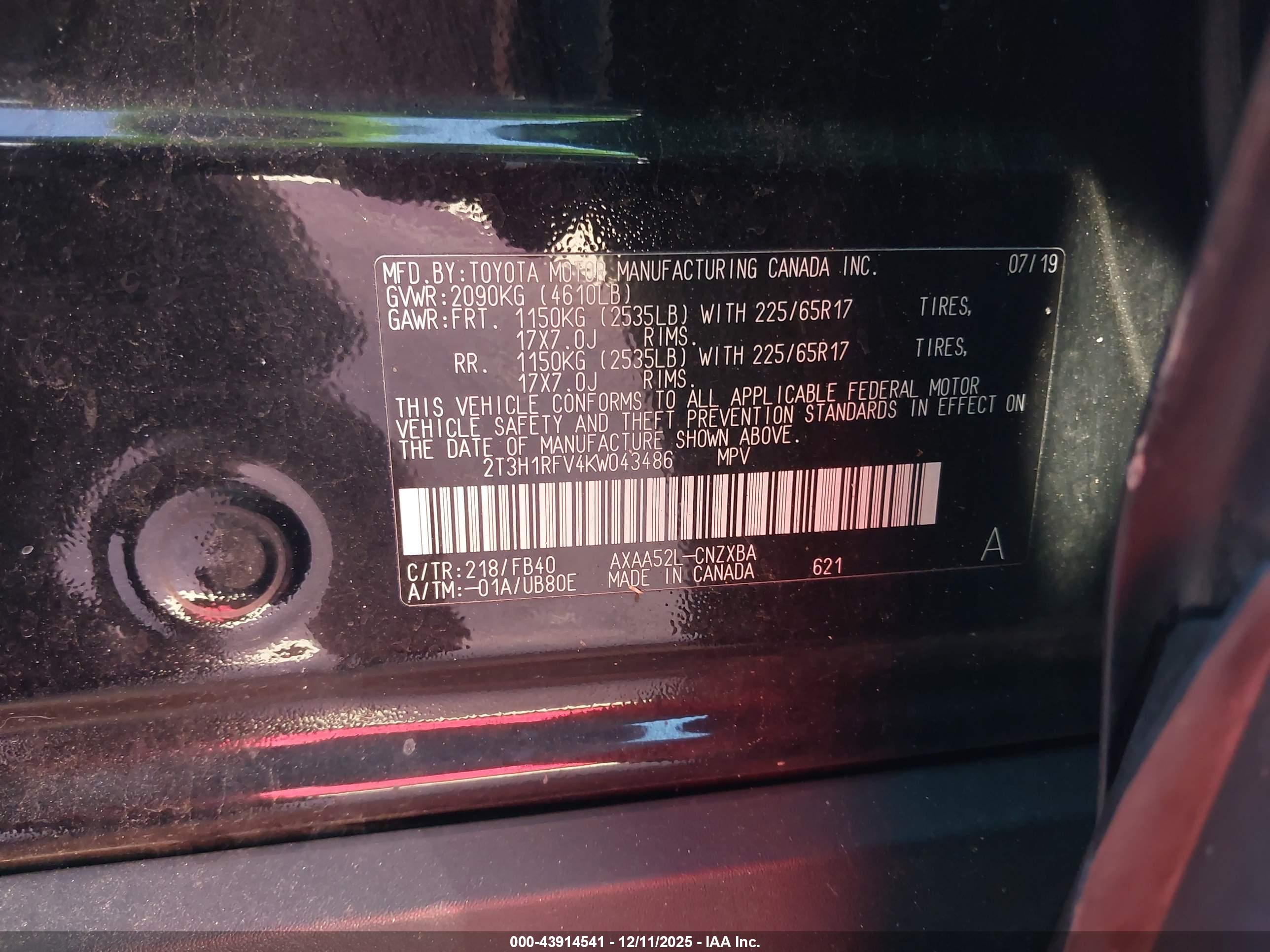 TOYOTA RAV4 image 9