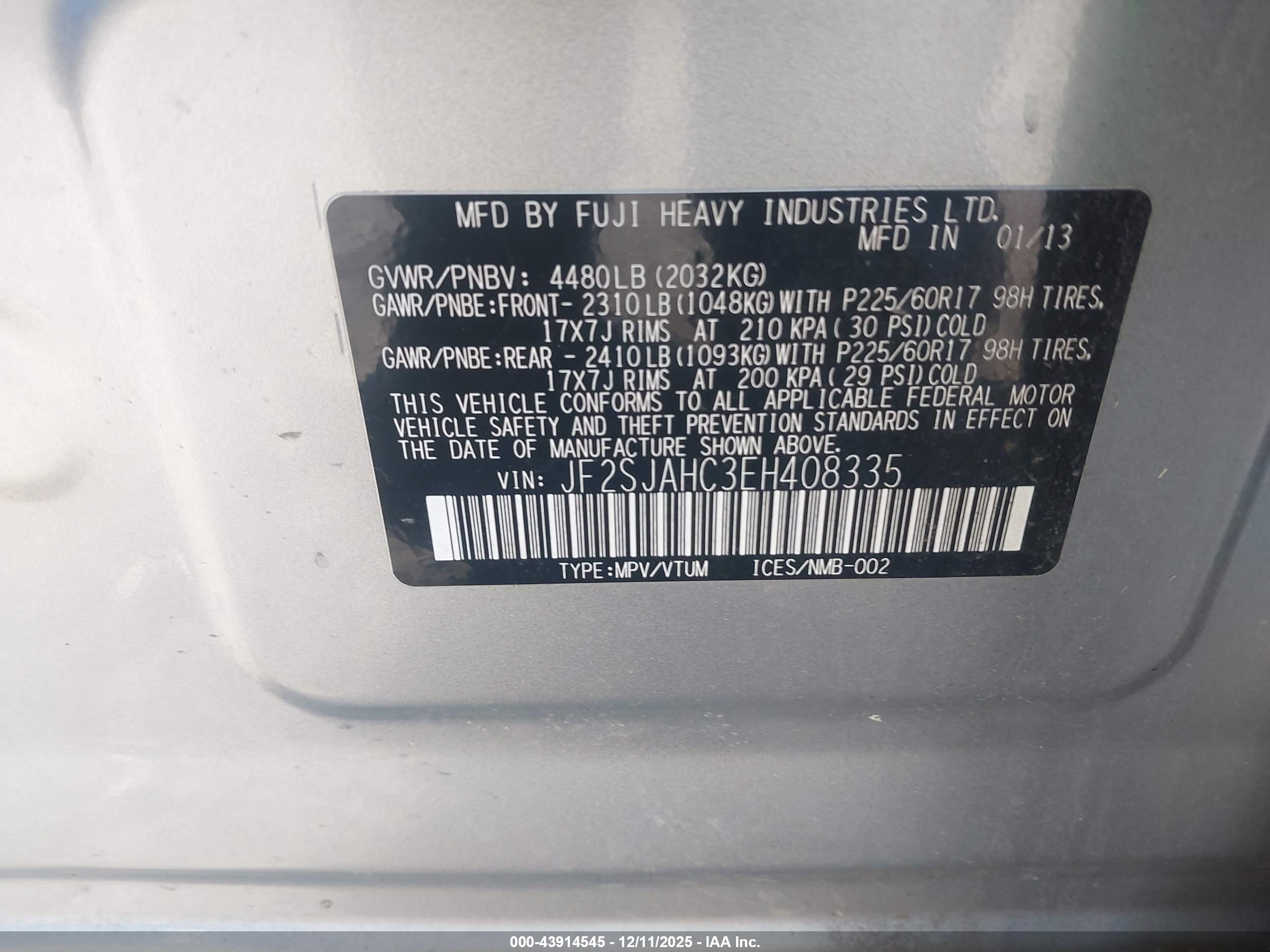 SUBARU FORESTER image 9