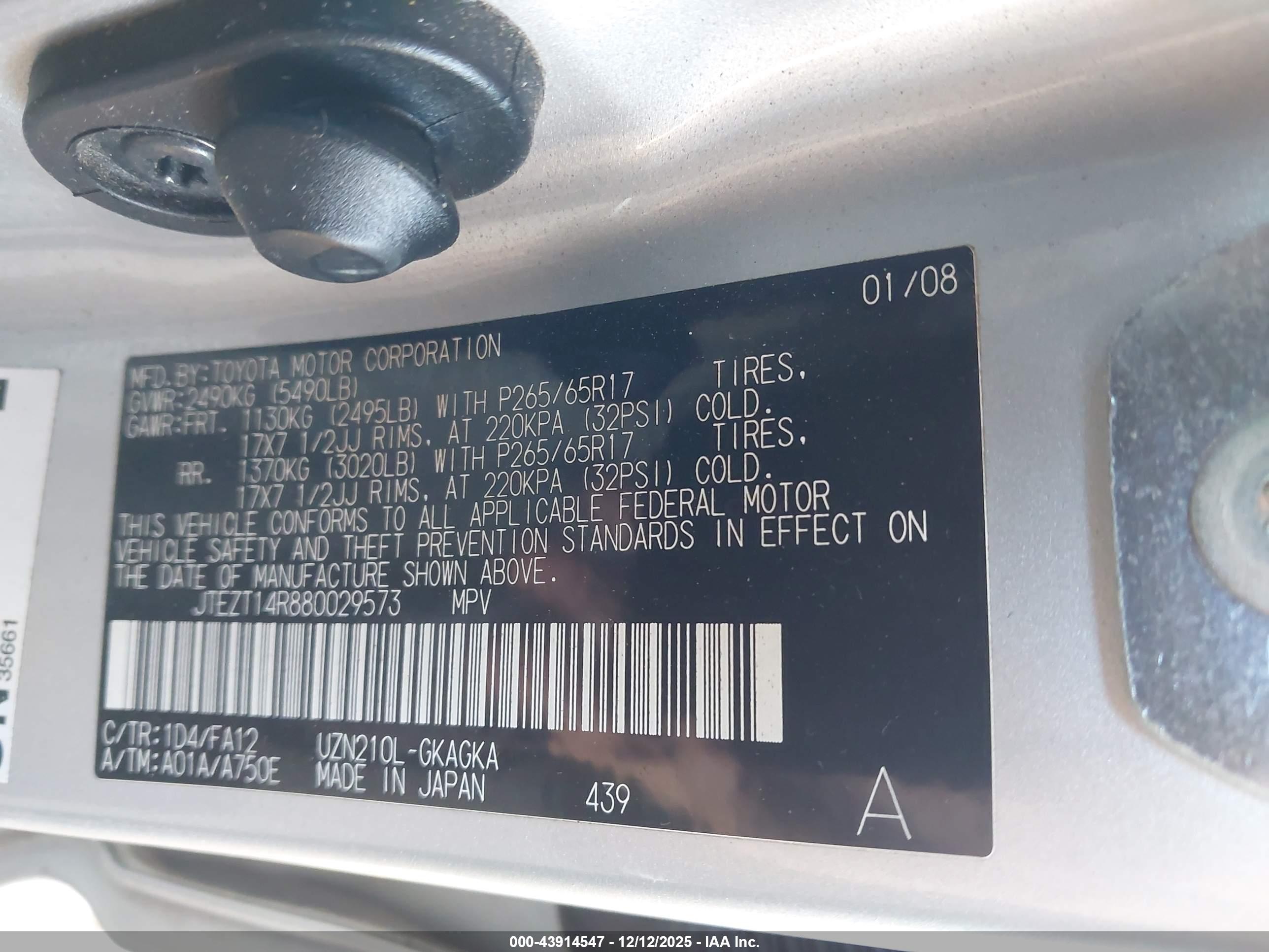 TOYOTA 4RUNNER image 9