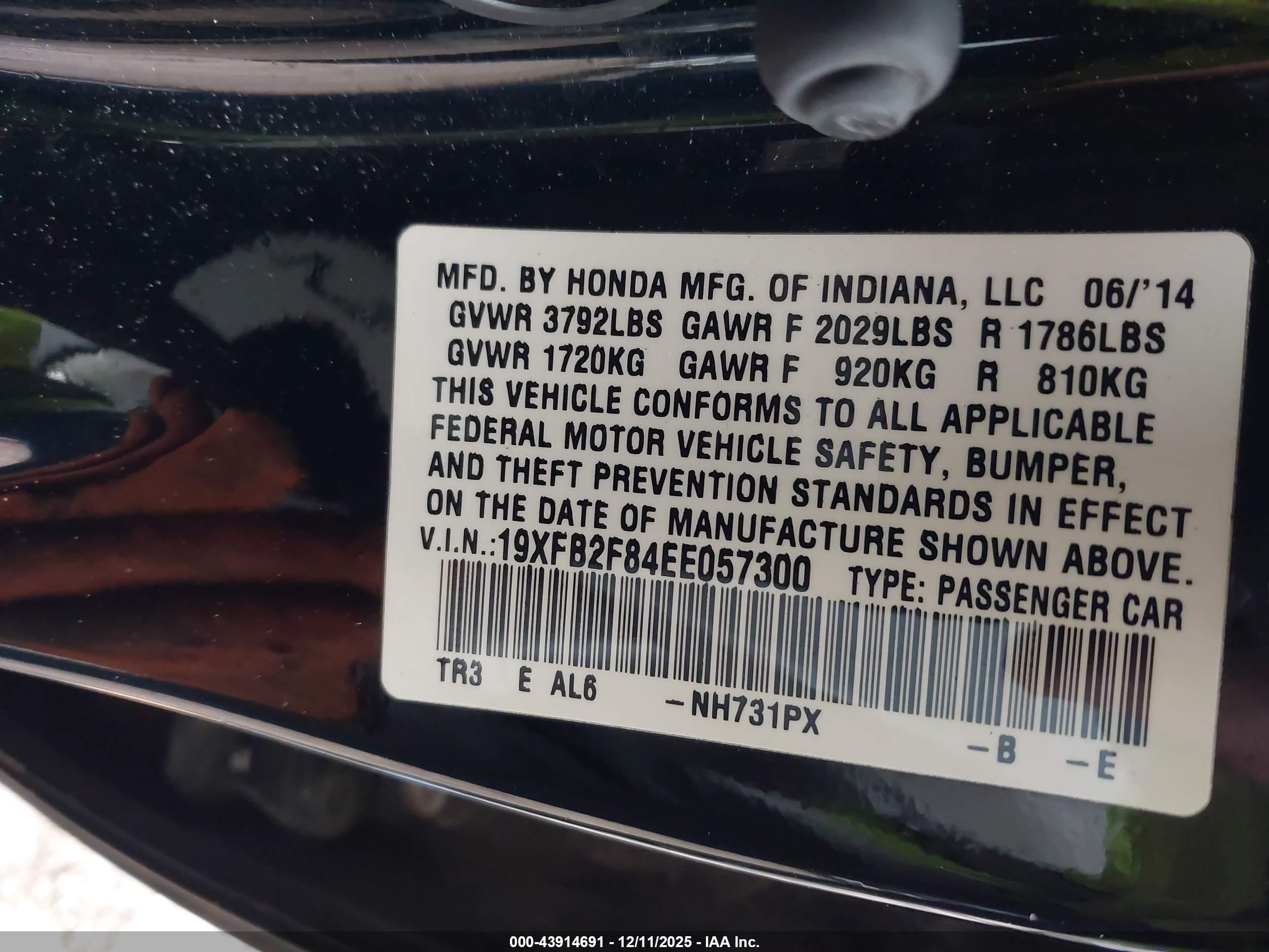 HONDA CIVIC image 9