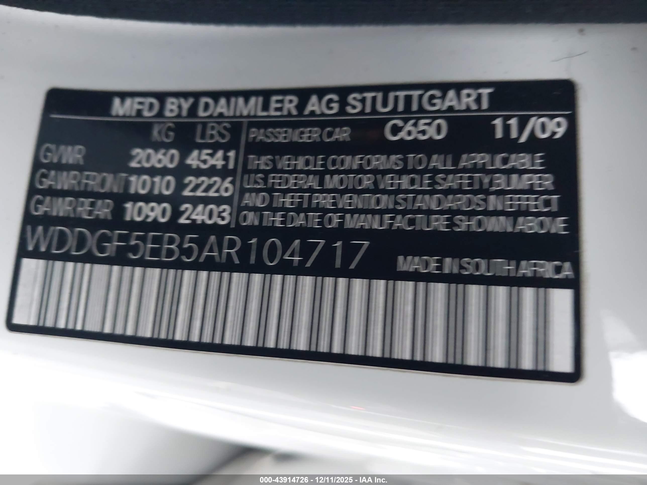 MERCEDES-BENZ C image 9