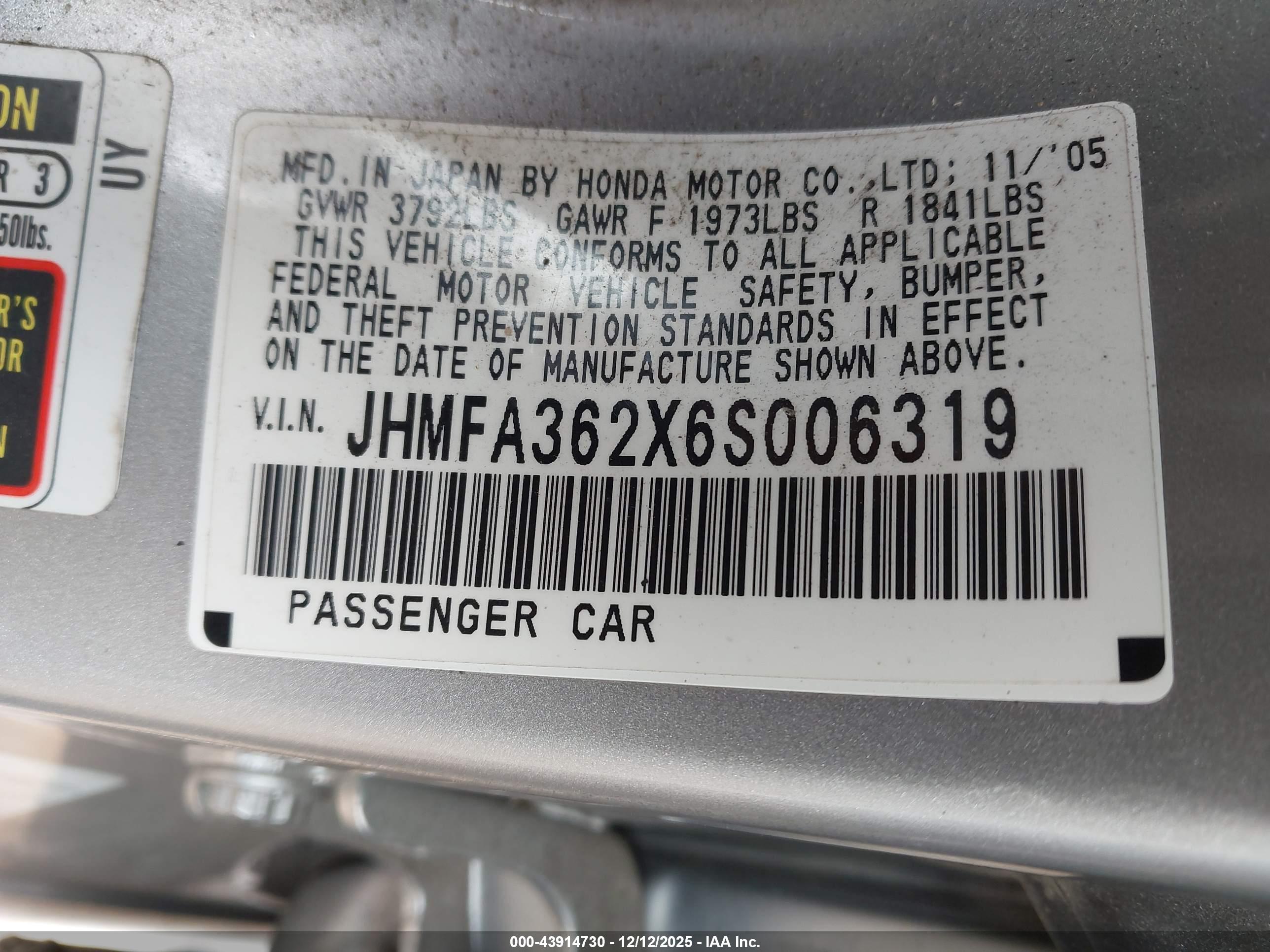 HONDA CIVIC image 9