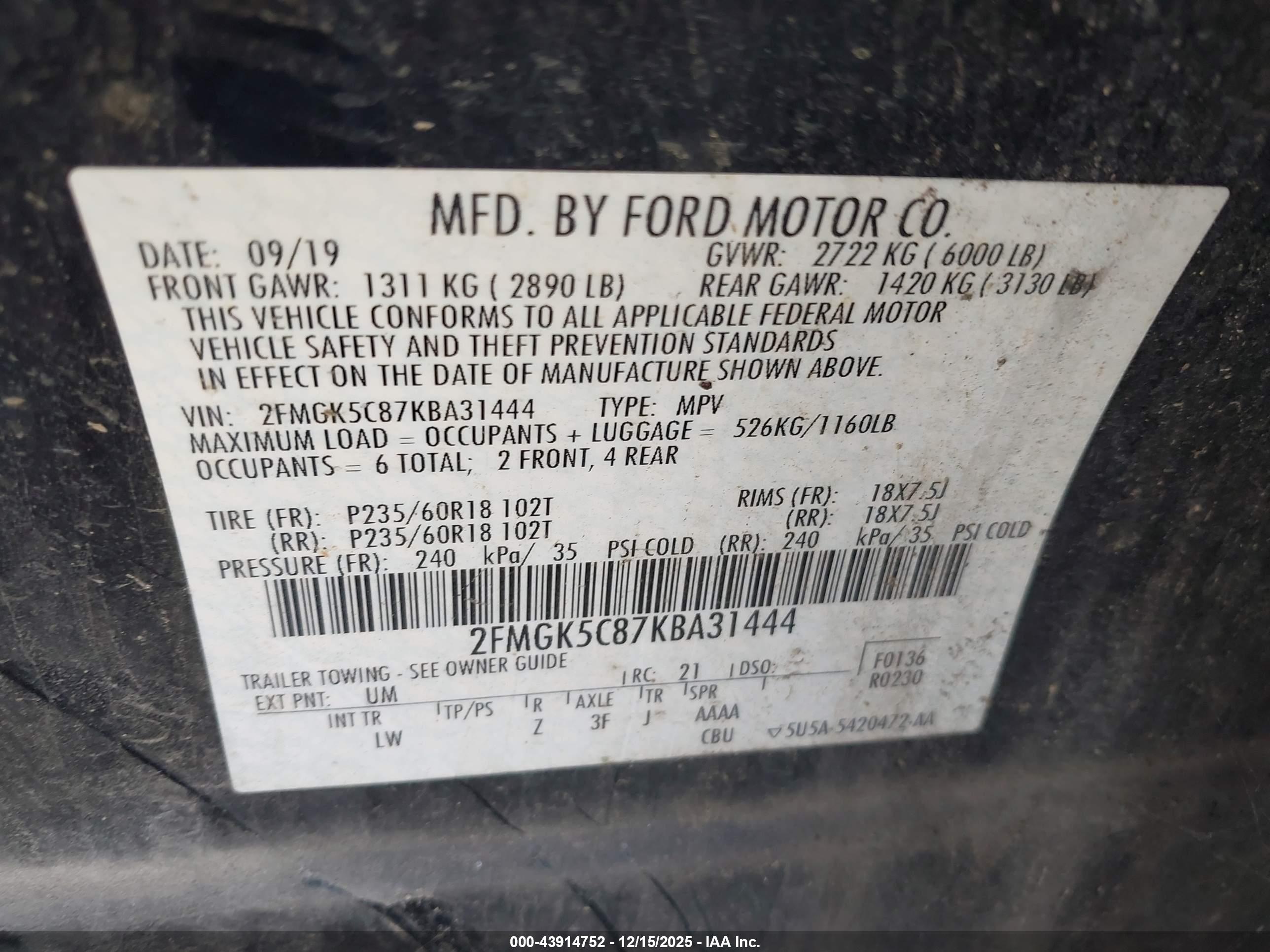 FORD FLEX image 9