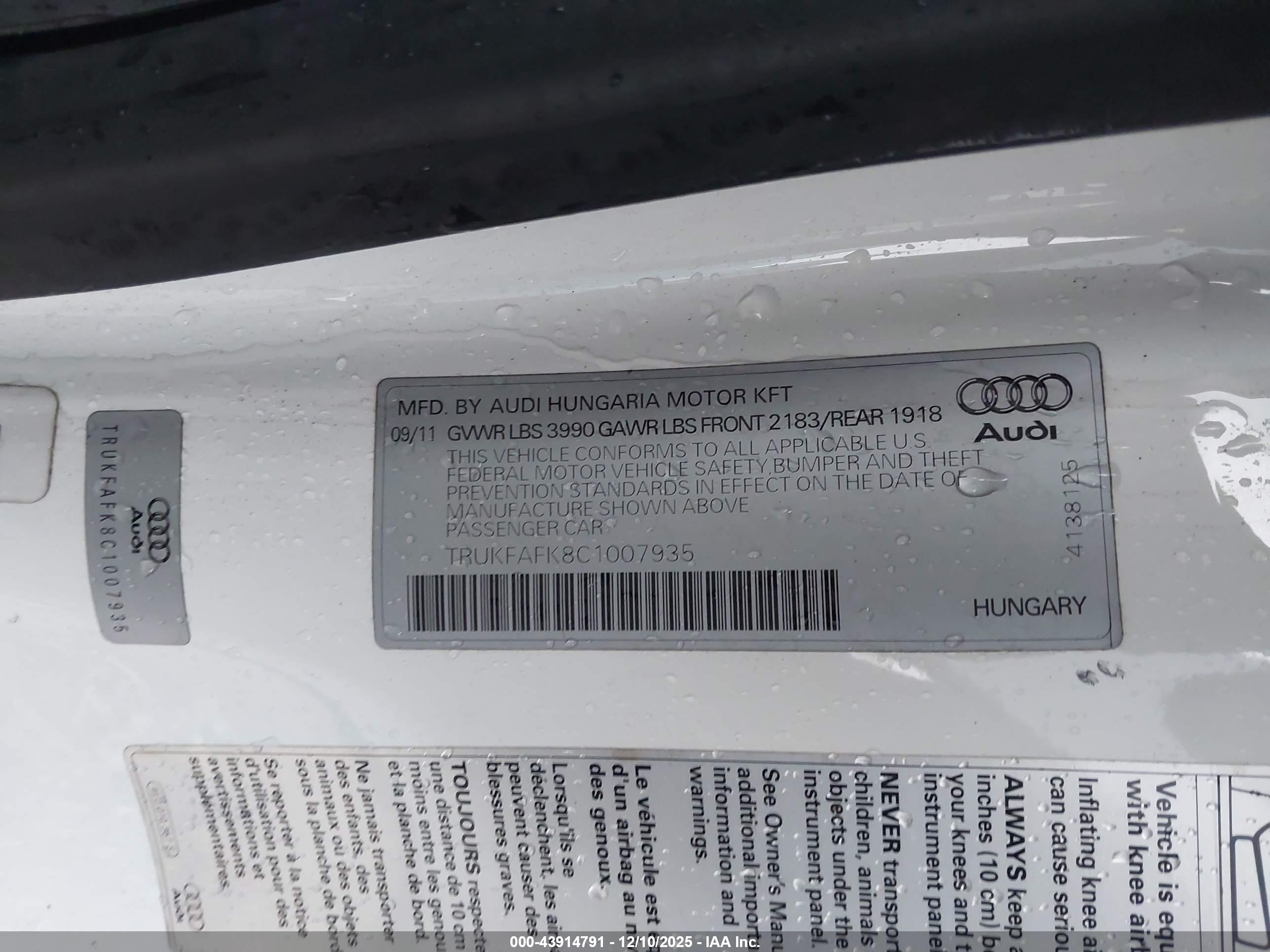 AUDI TT image 9