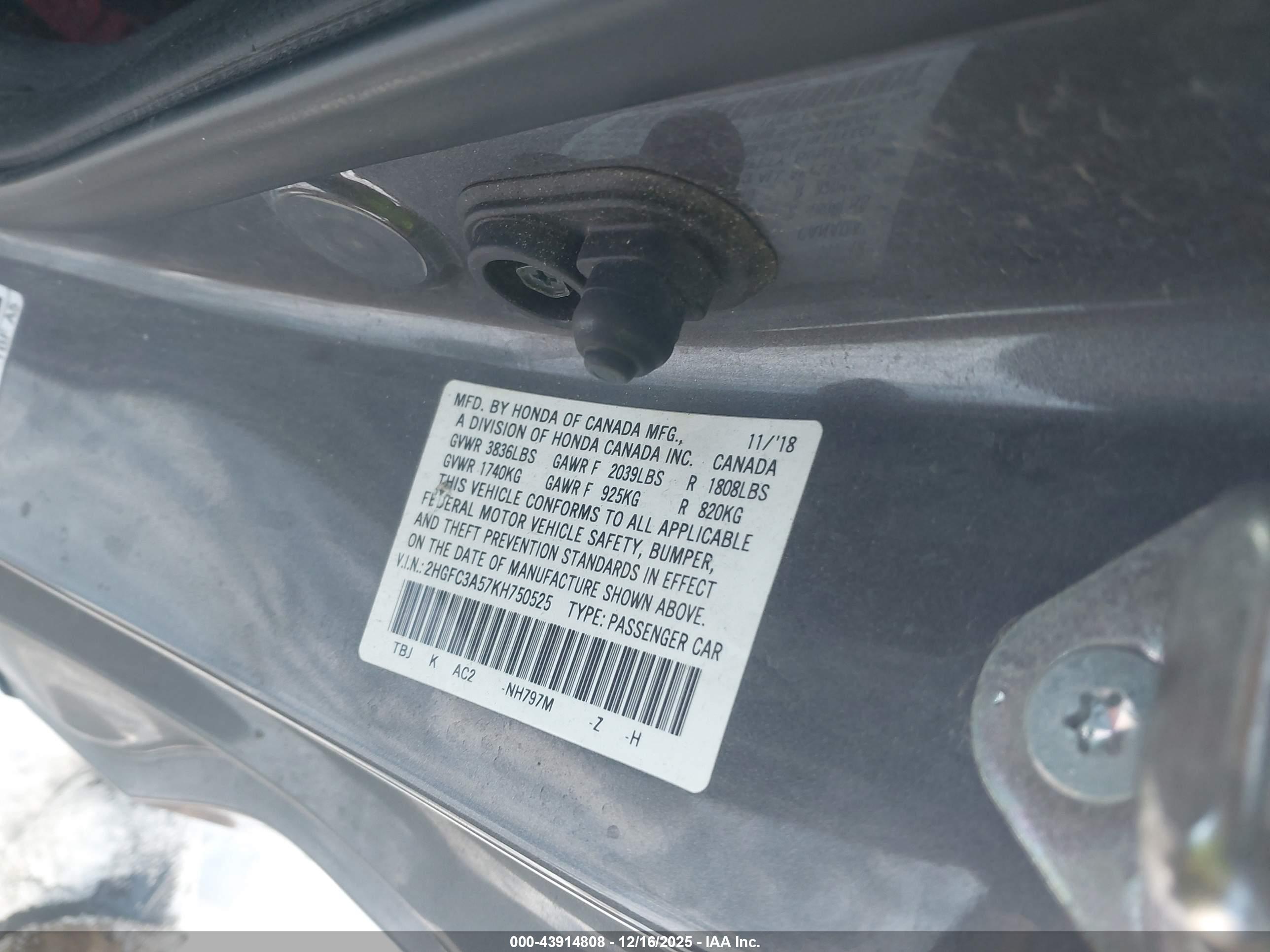 HONDA CIVIC image 9