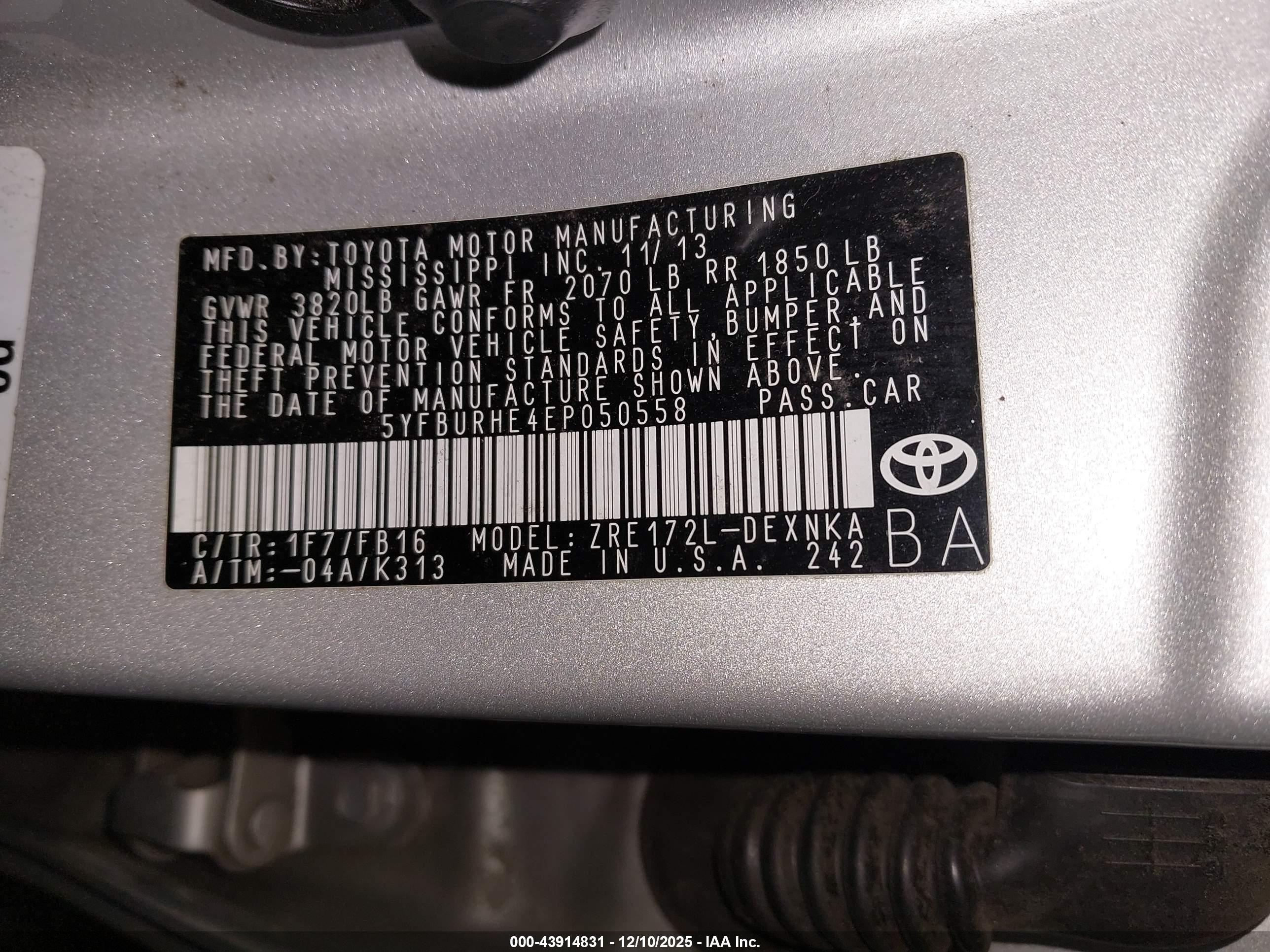 TOYOTA COROLLA image 9
