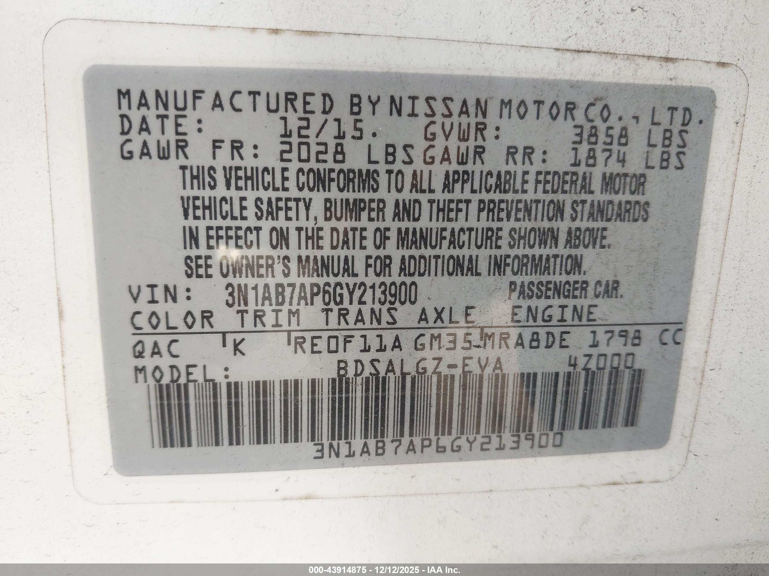 NISSAN SENTRA image 9