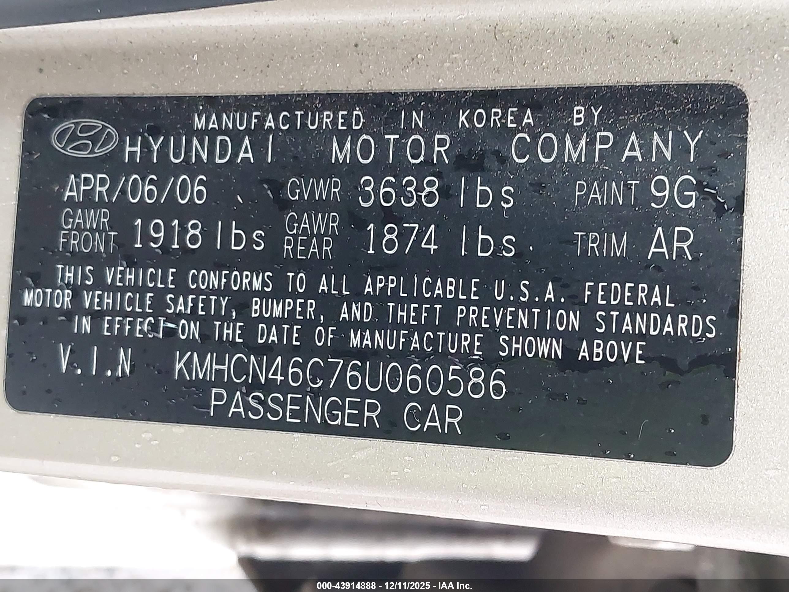 HYUNDAI ACCENT image 9
