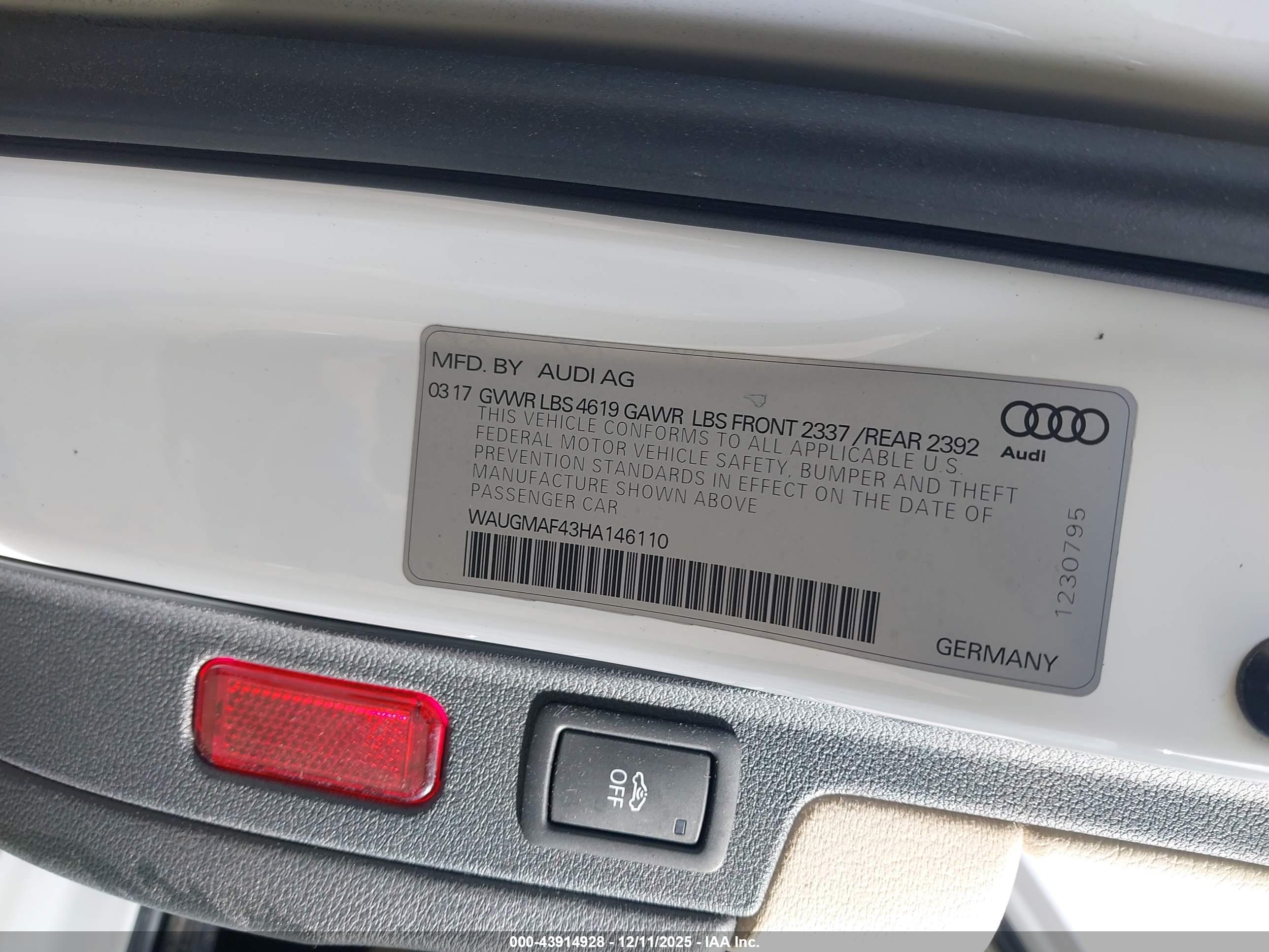 AUDI A4 image 9
