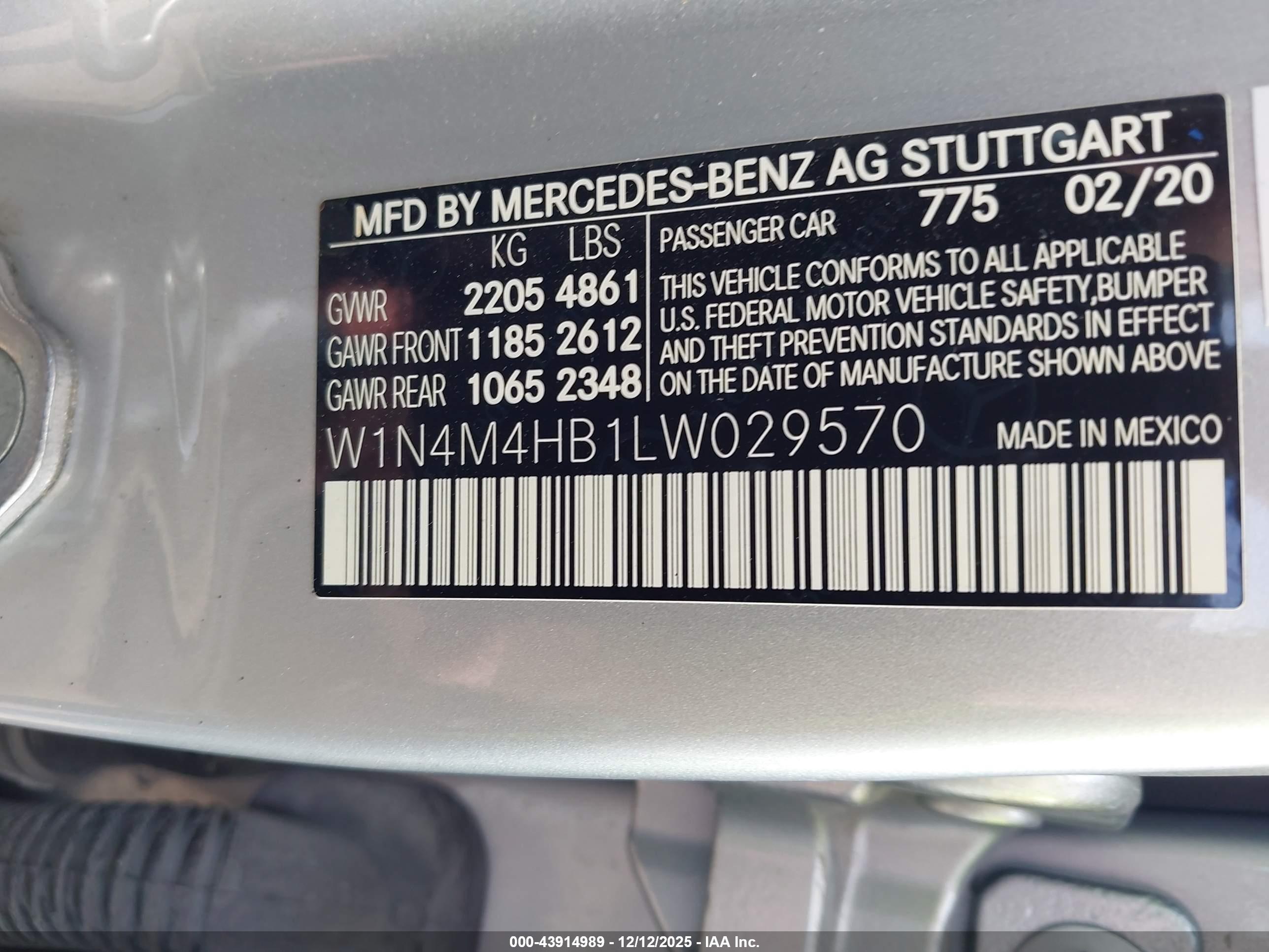 MERCEDES-BENZ GLB image 9