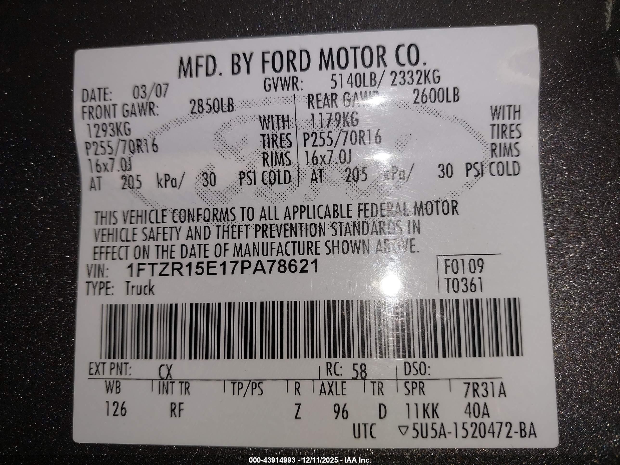 FORD RANGER image 9