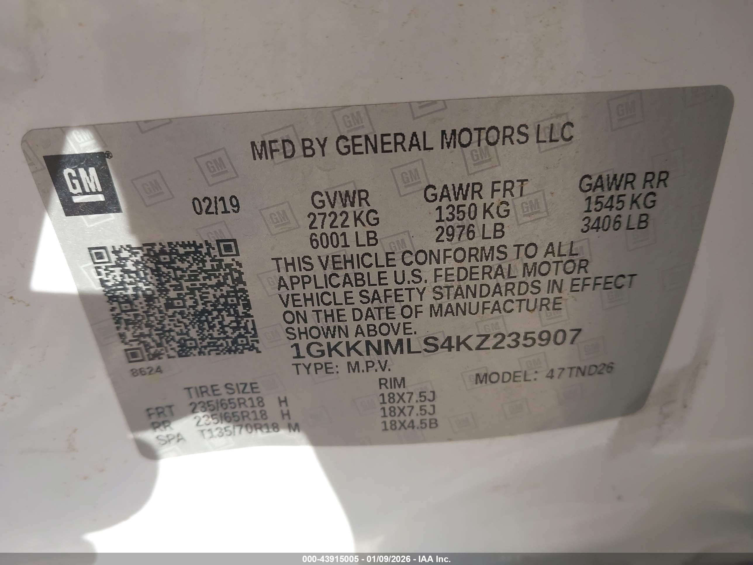 GMC ACADIA image 9