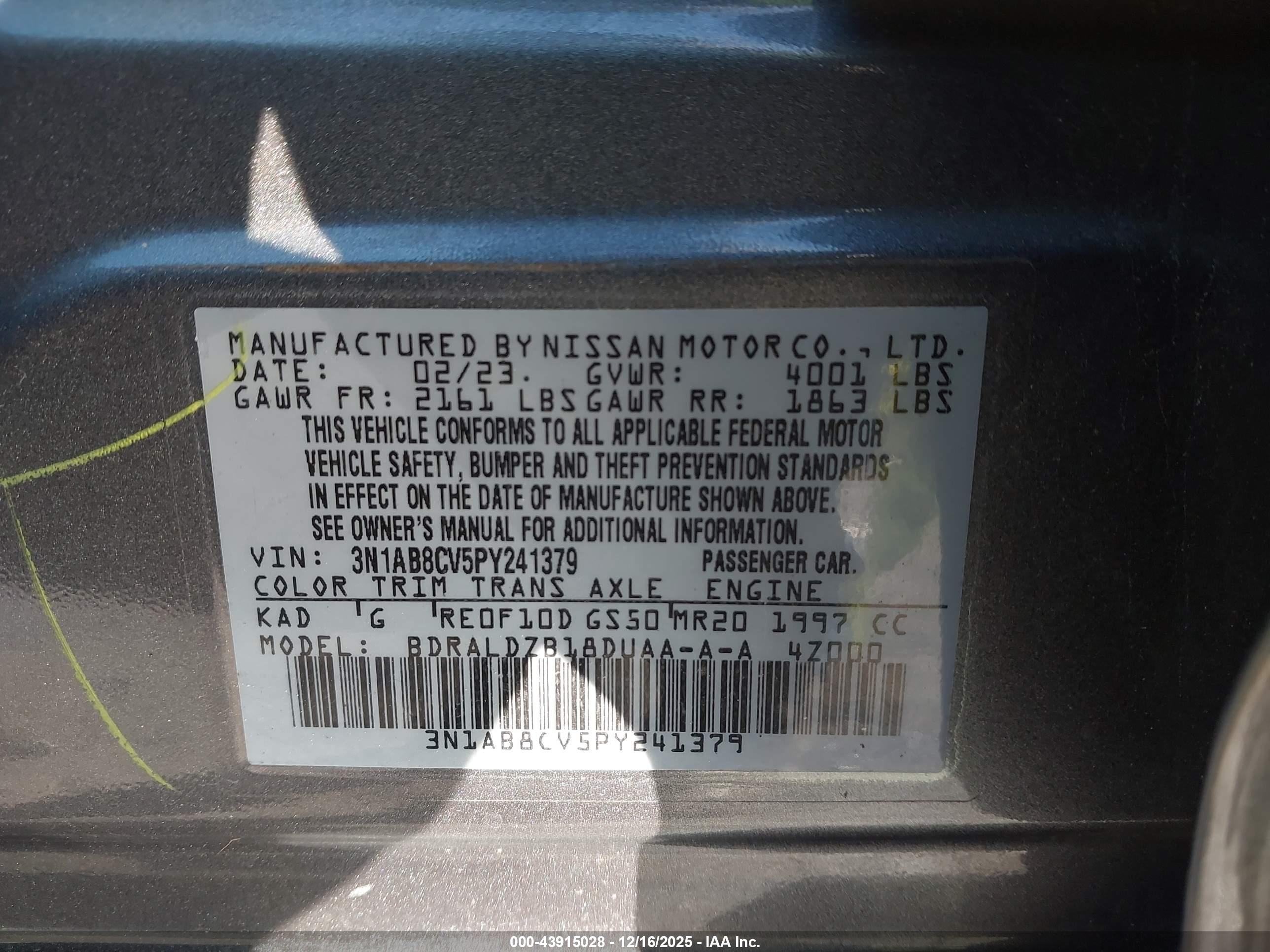 NISSAN SENTRA image 9