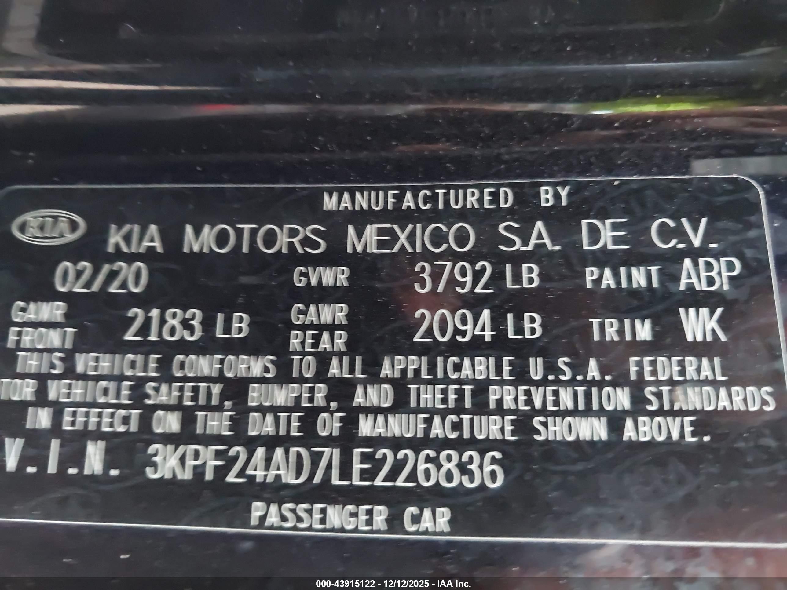 KIA FORTE image 9