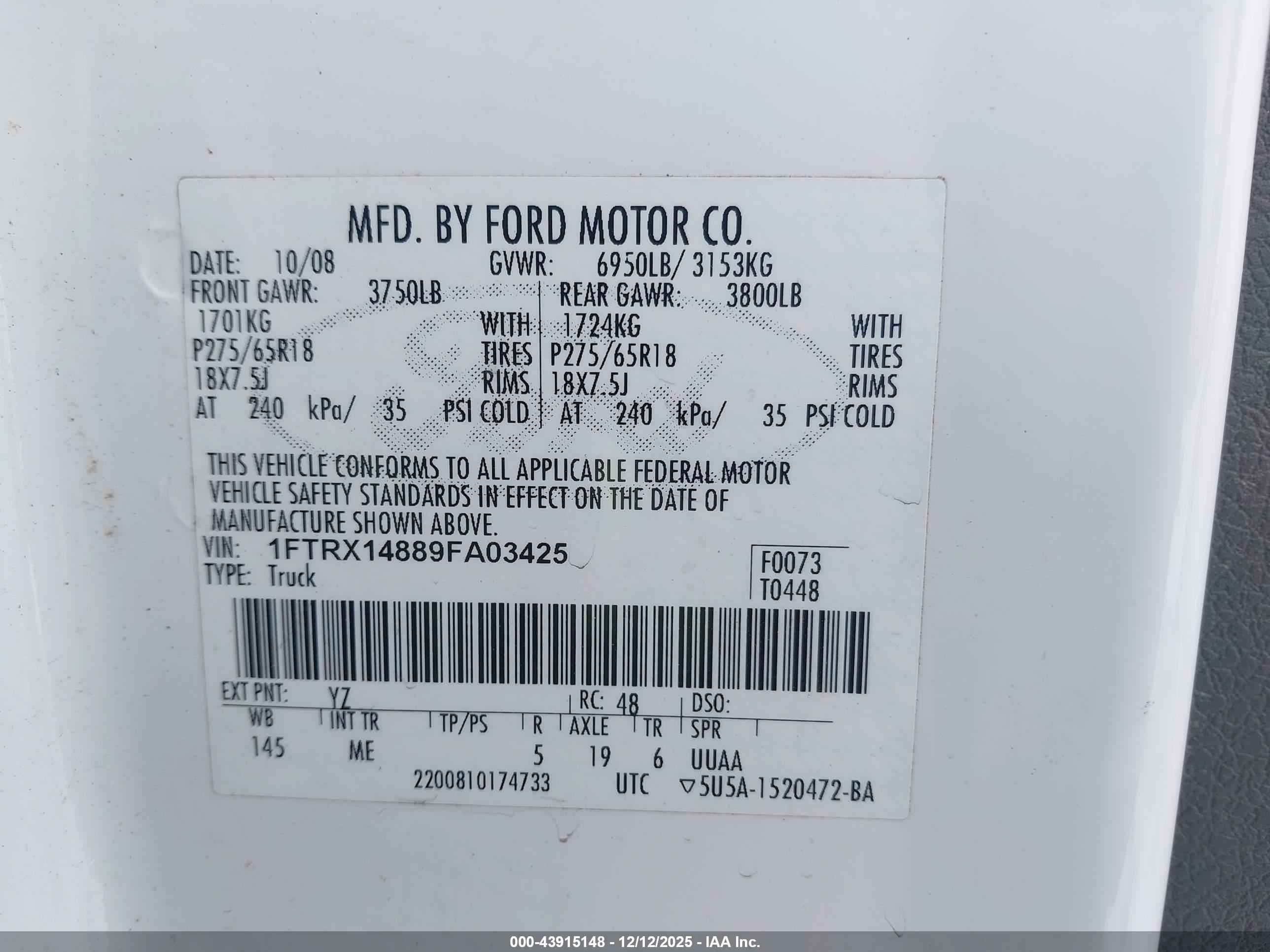FORD F-150 image 9