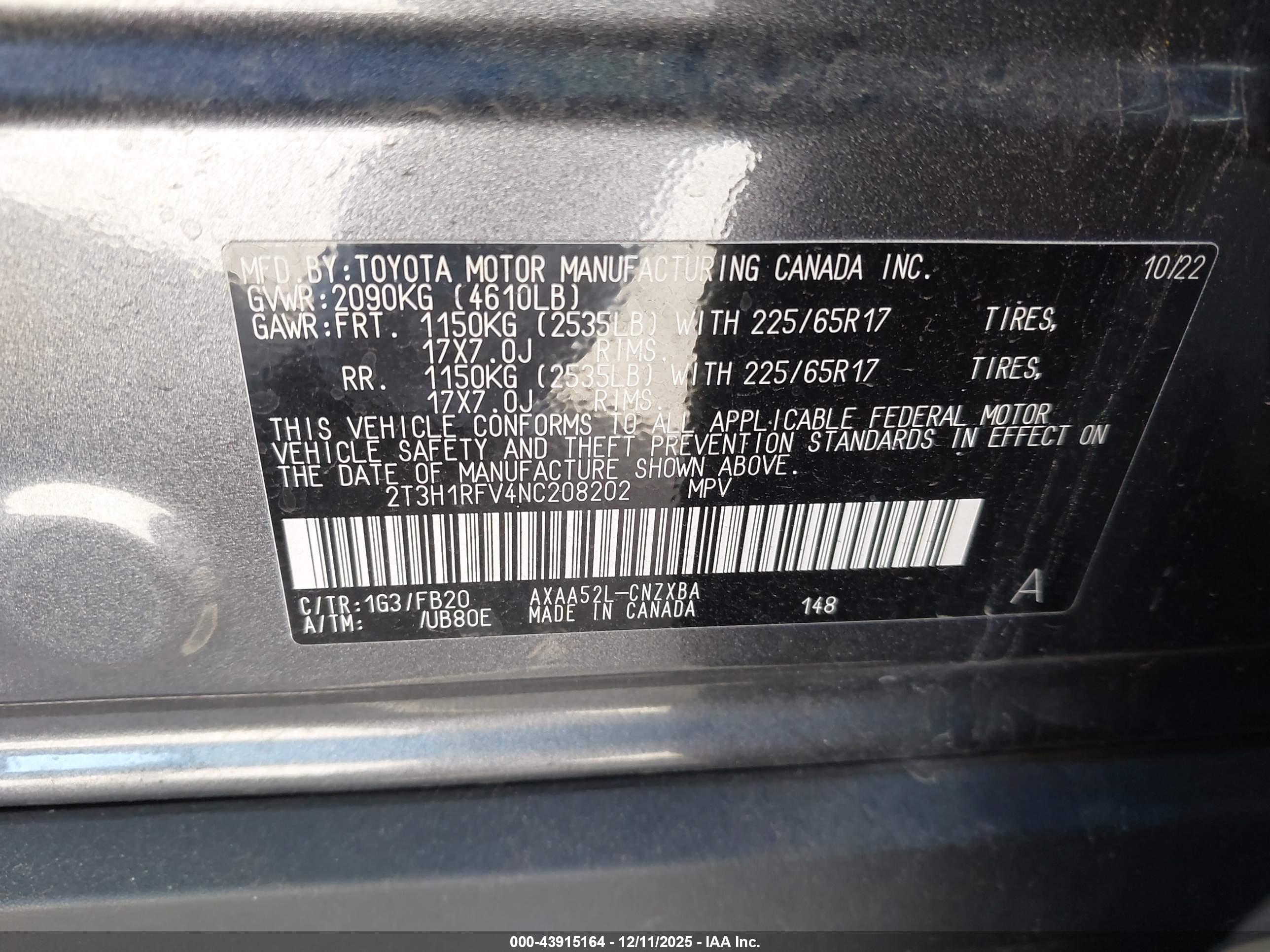 TOYOTA RAV4 image 9