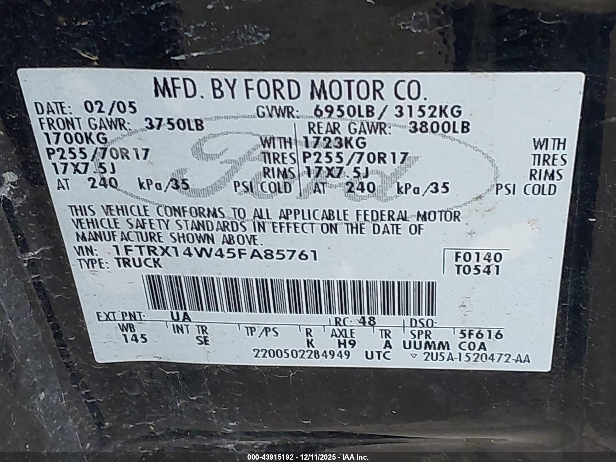 FORD F-150 image 9