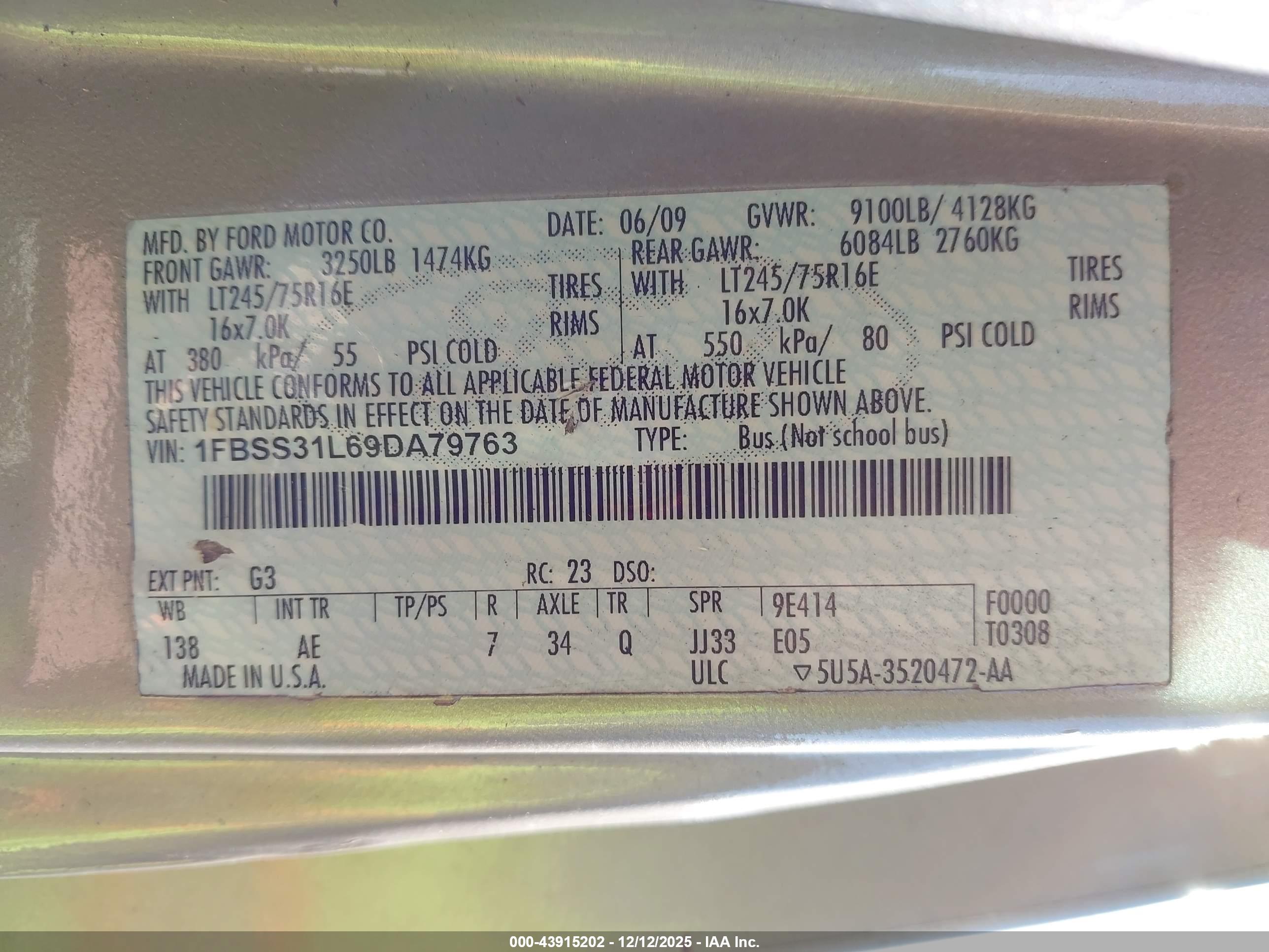 FORD E-350 image 9