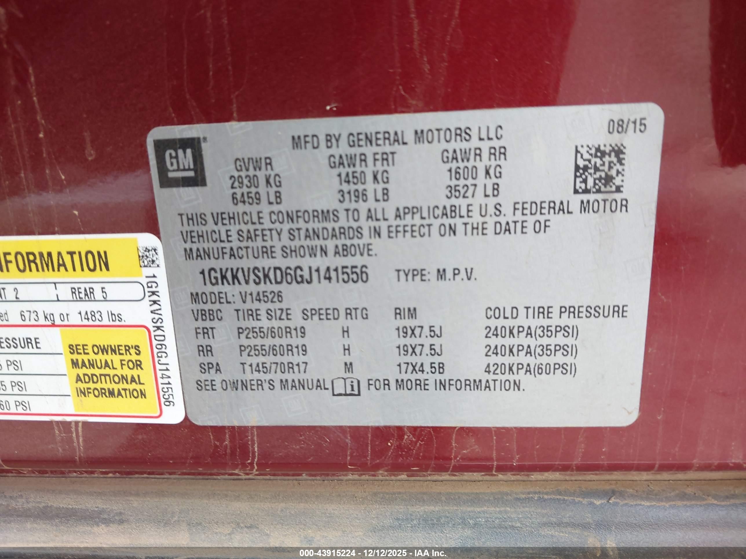 GMC ACADIA image 9