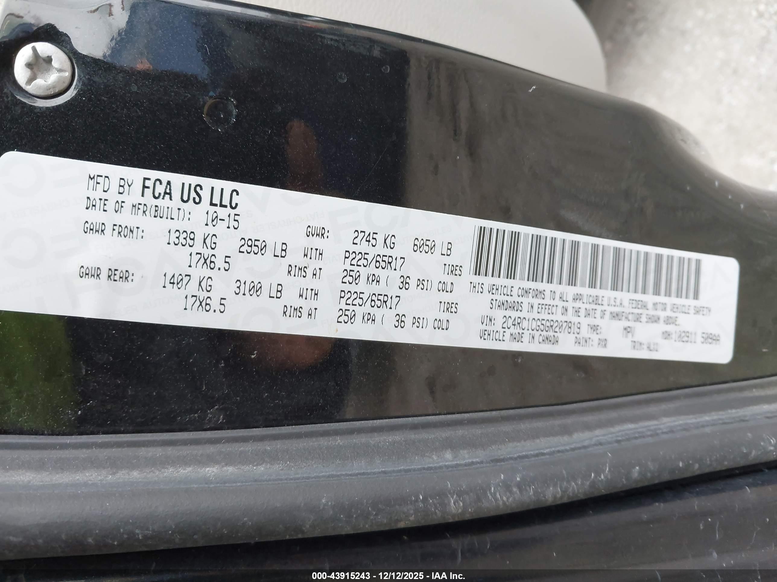 CHRYSLER TOWN image 9