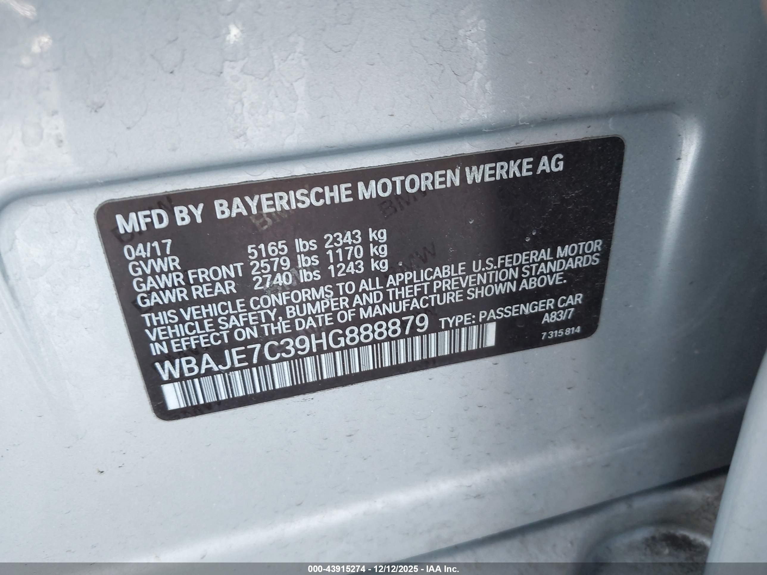 BMW 540I image 9