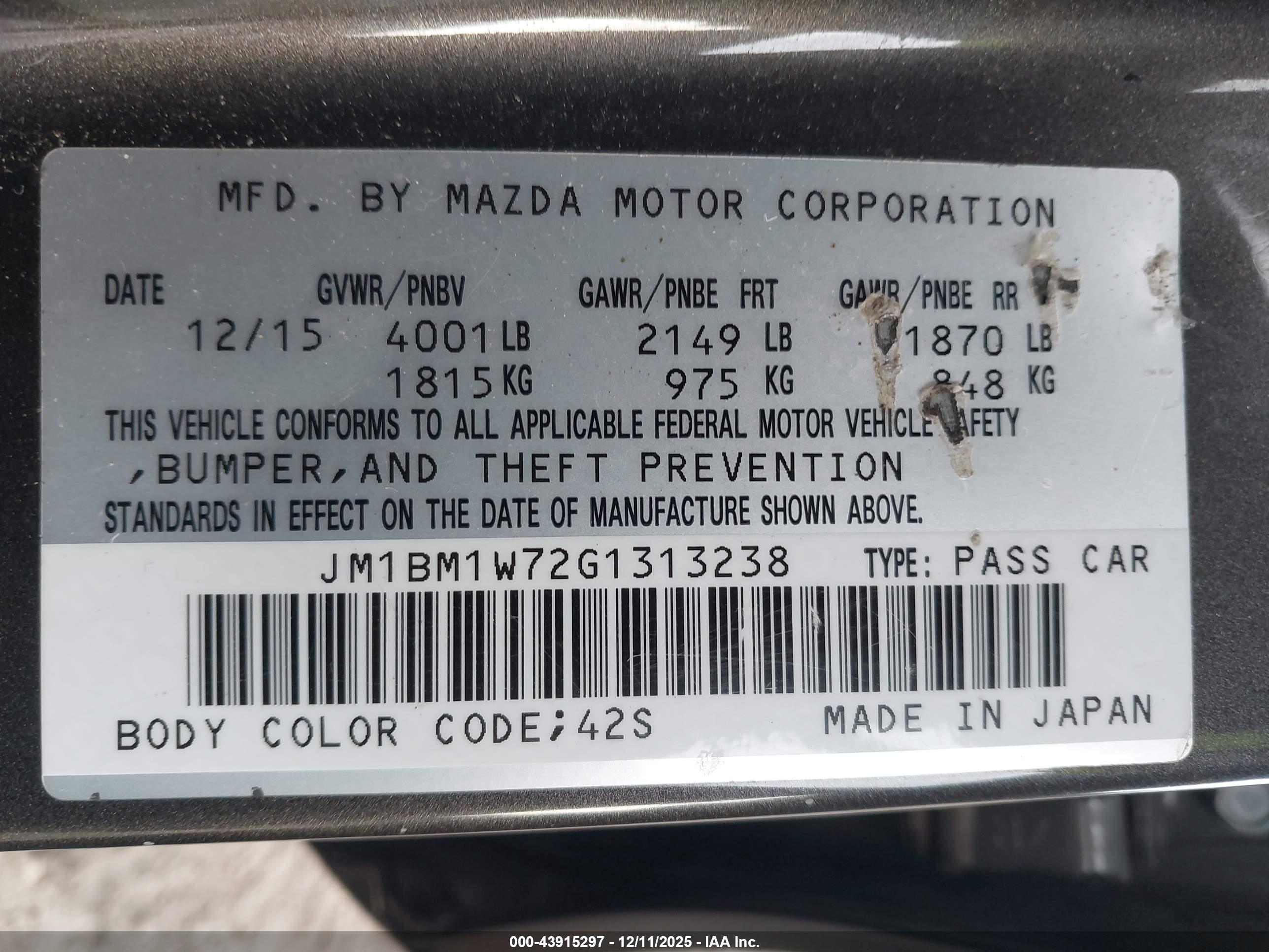 MAZDA MAZDA3 image 9
