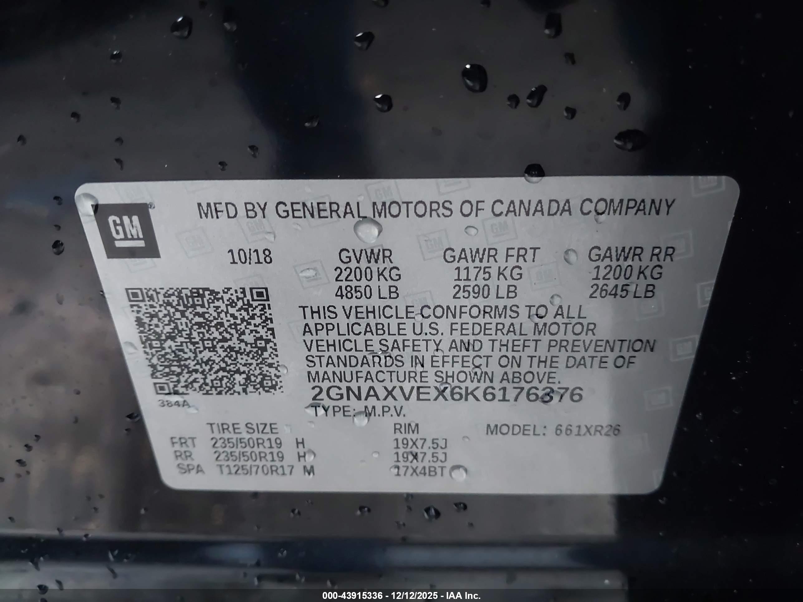 CHEVROLET EQUINOX image 9