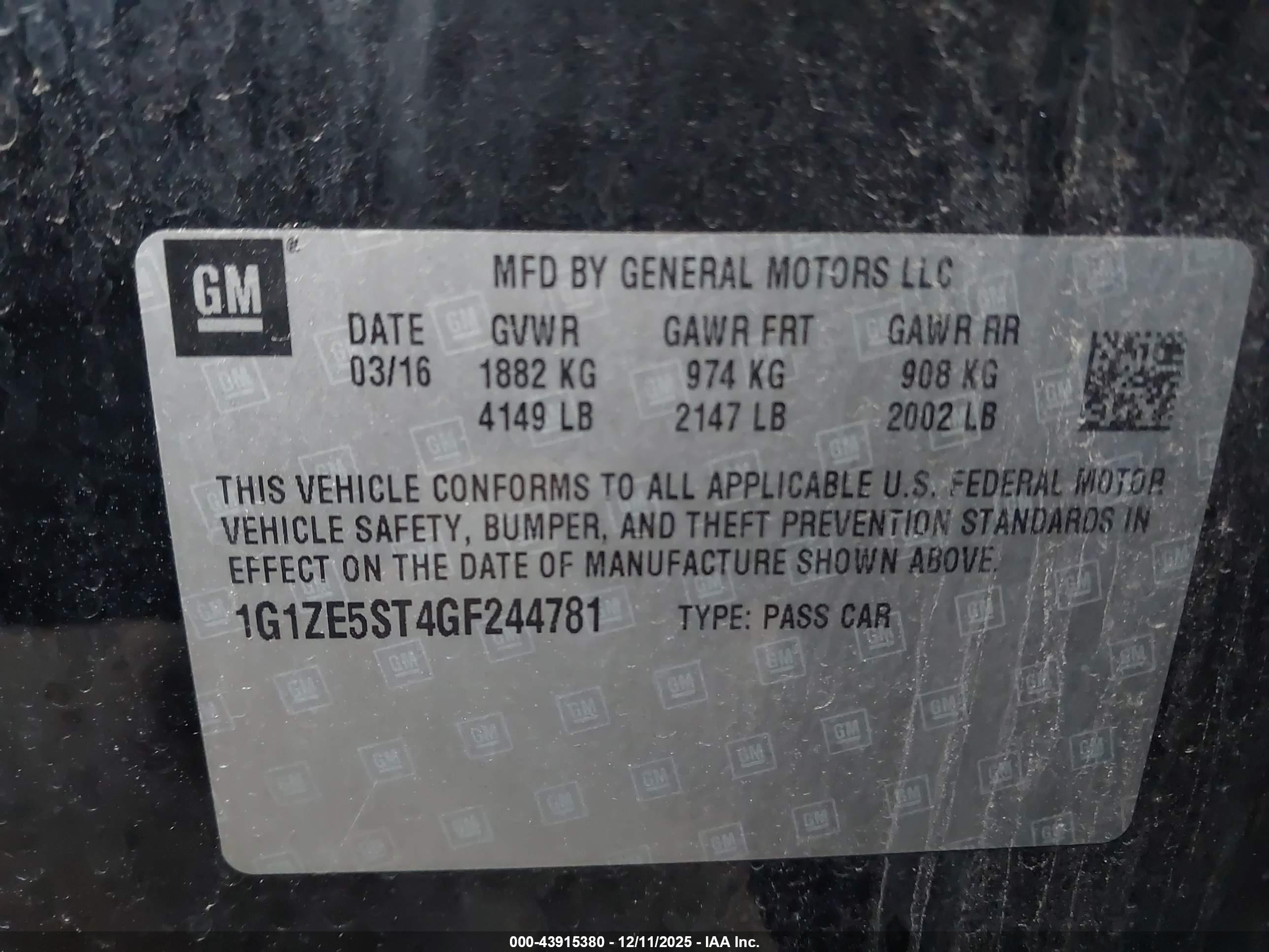 CHEVROLET MALIBU image 9