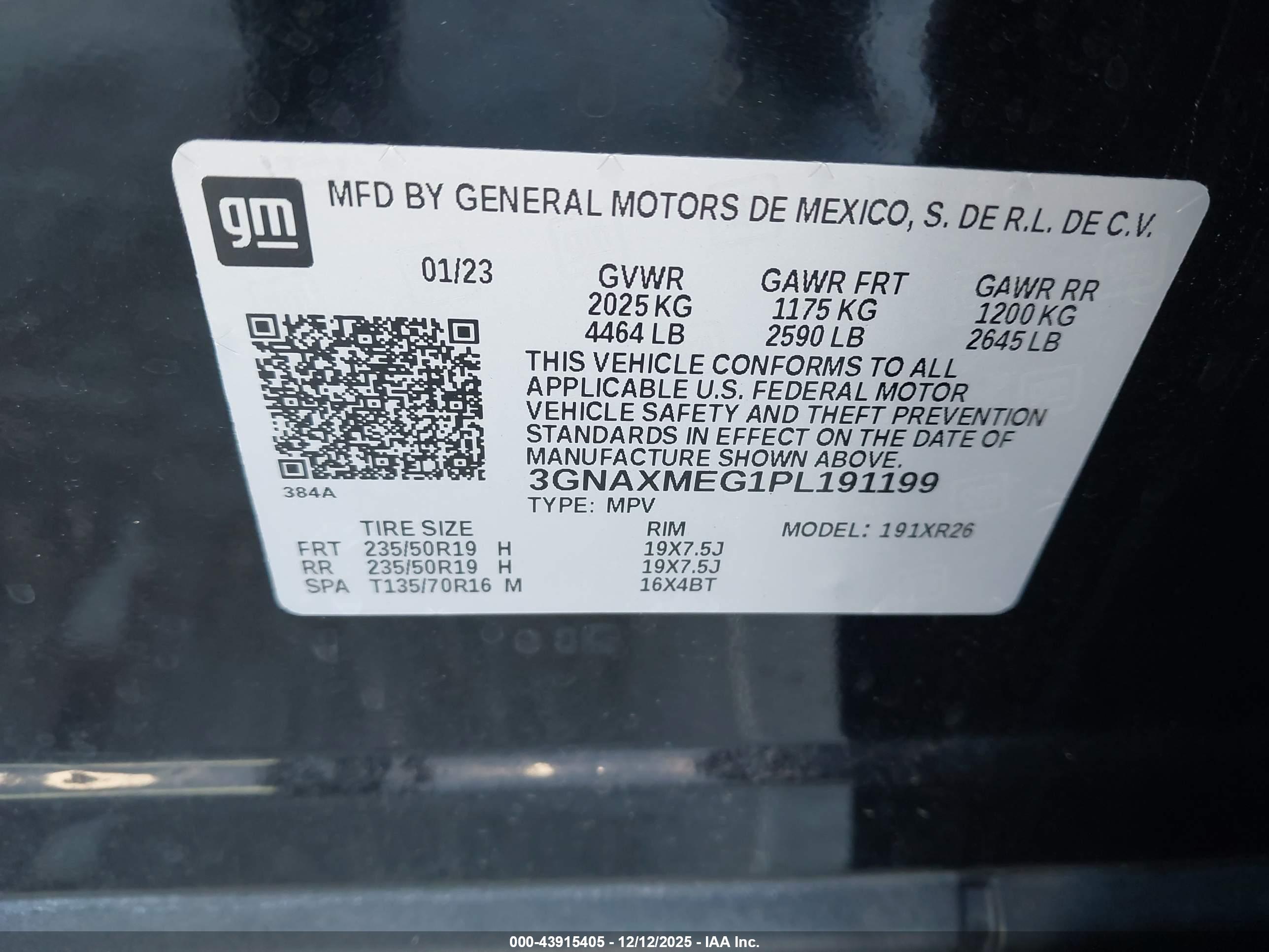 CHEVROLET EQUINOX image 9