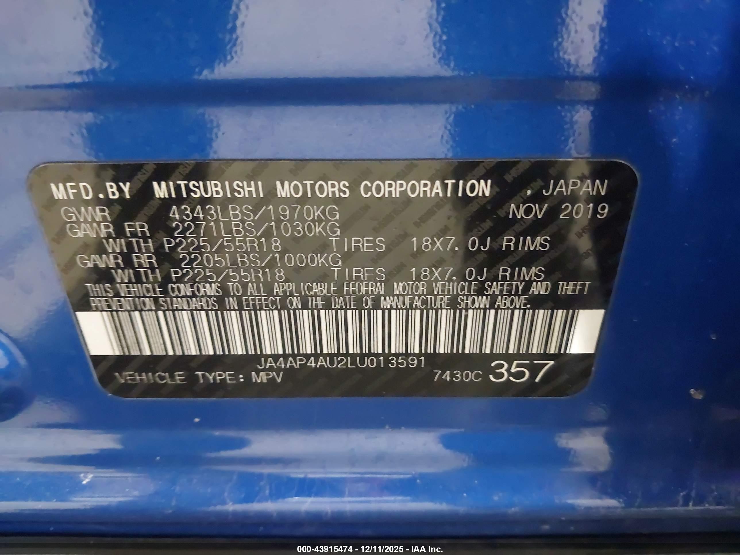 MITSUBISHI OUTLANDER image 9