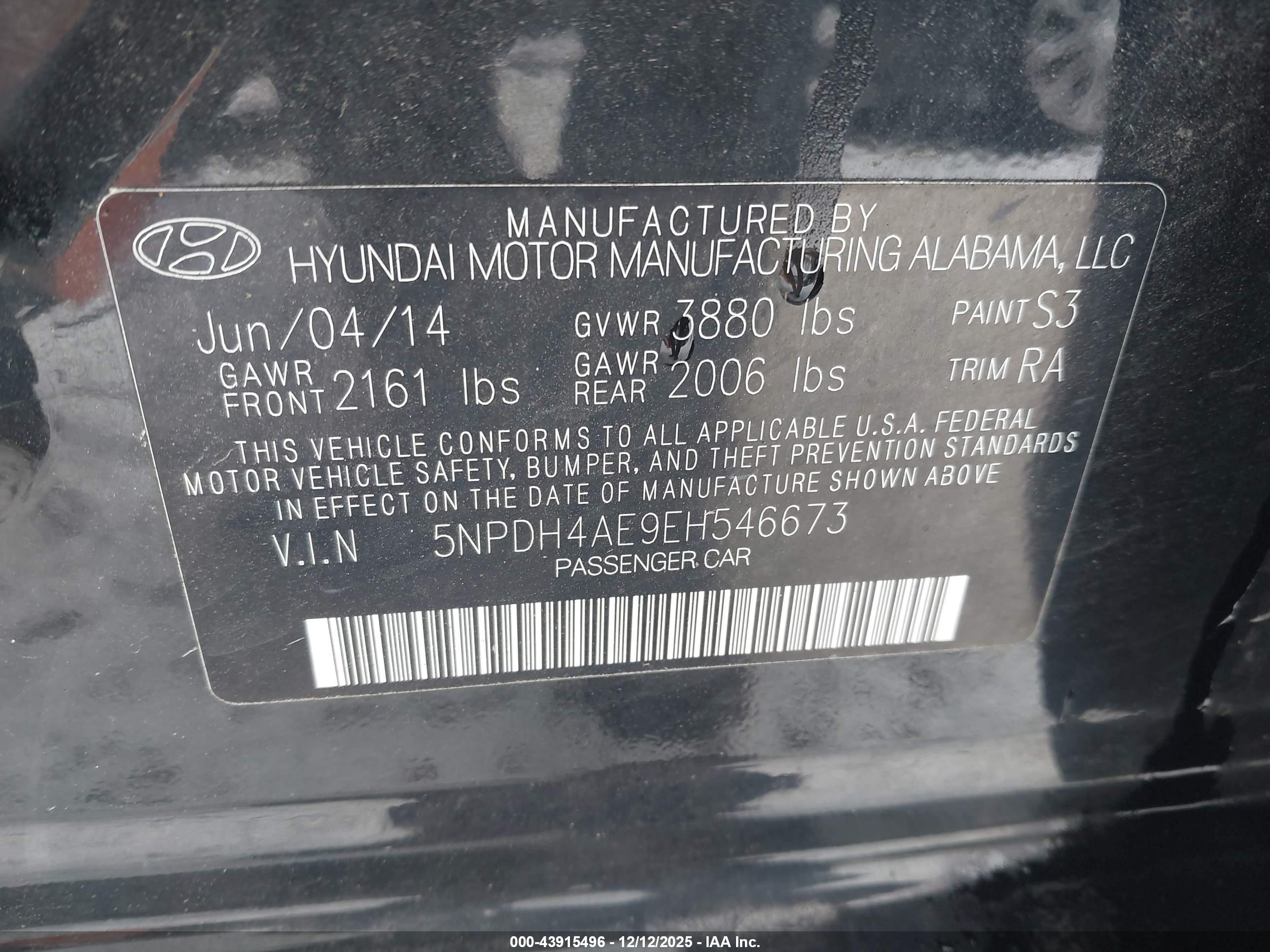 HYUNDAI ELANTRA image 9