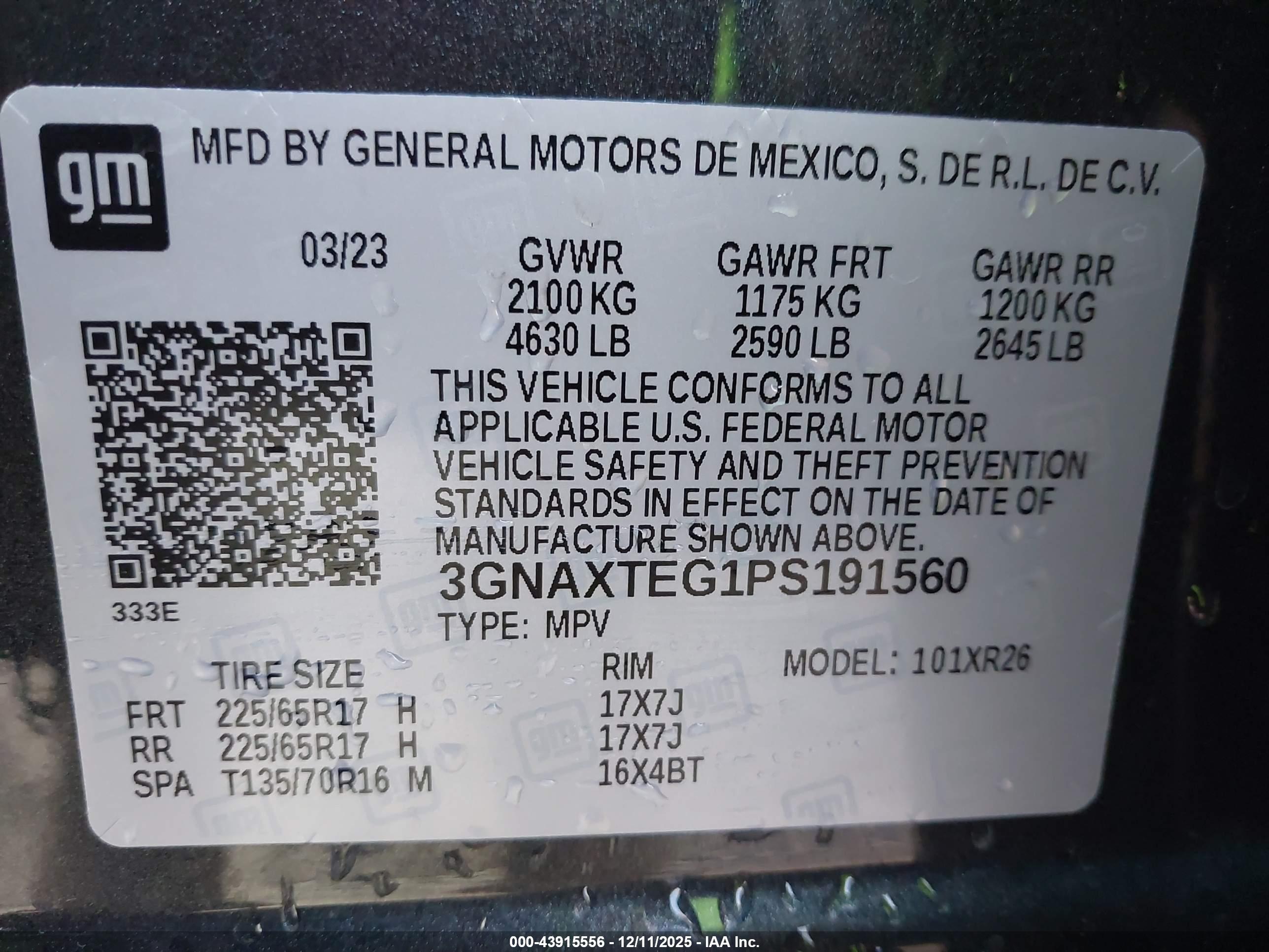 CHEVROLET EQUINOX image 9