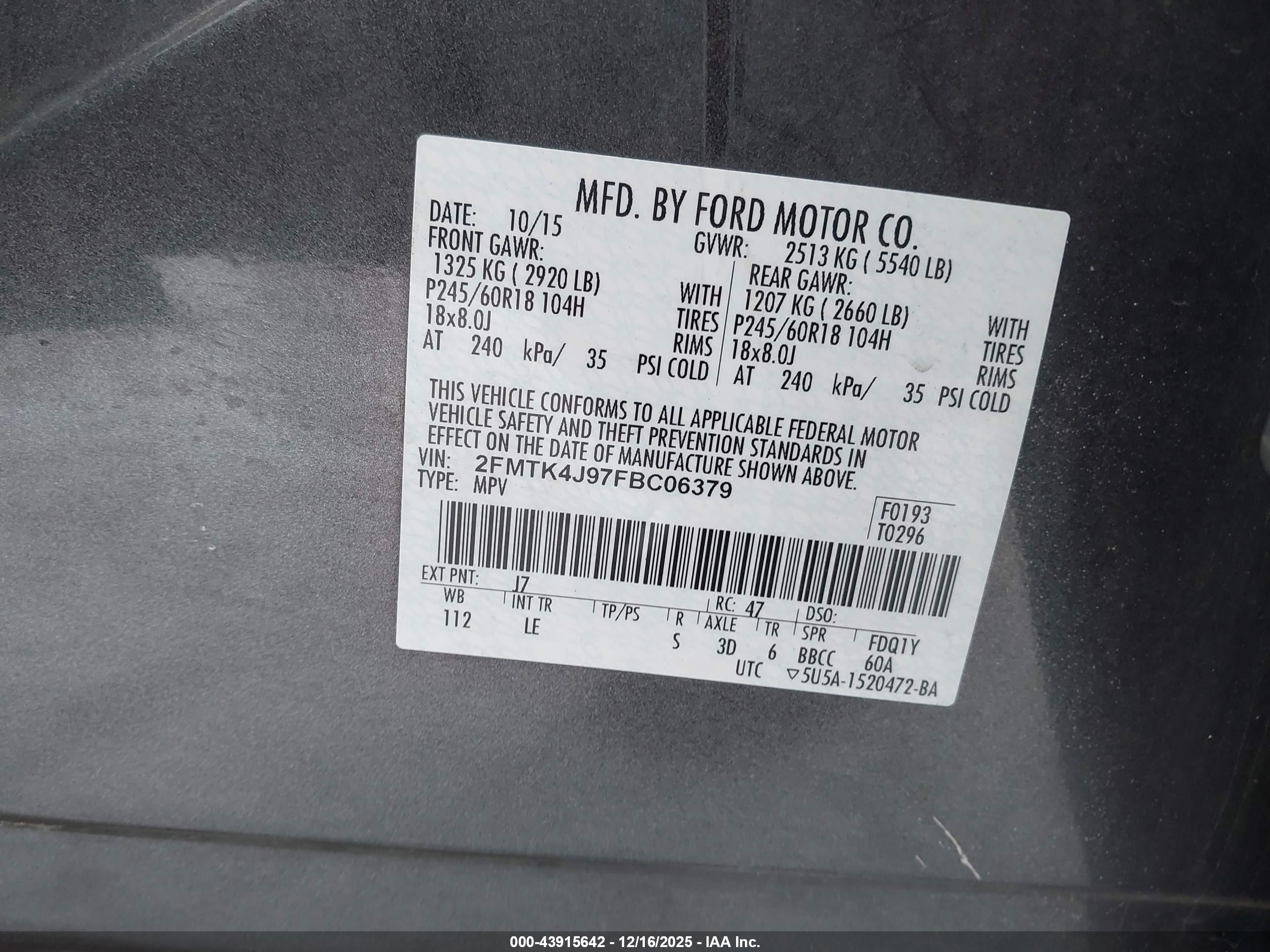 FORD EDGE image 9
