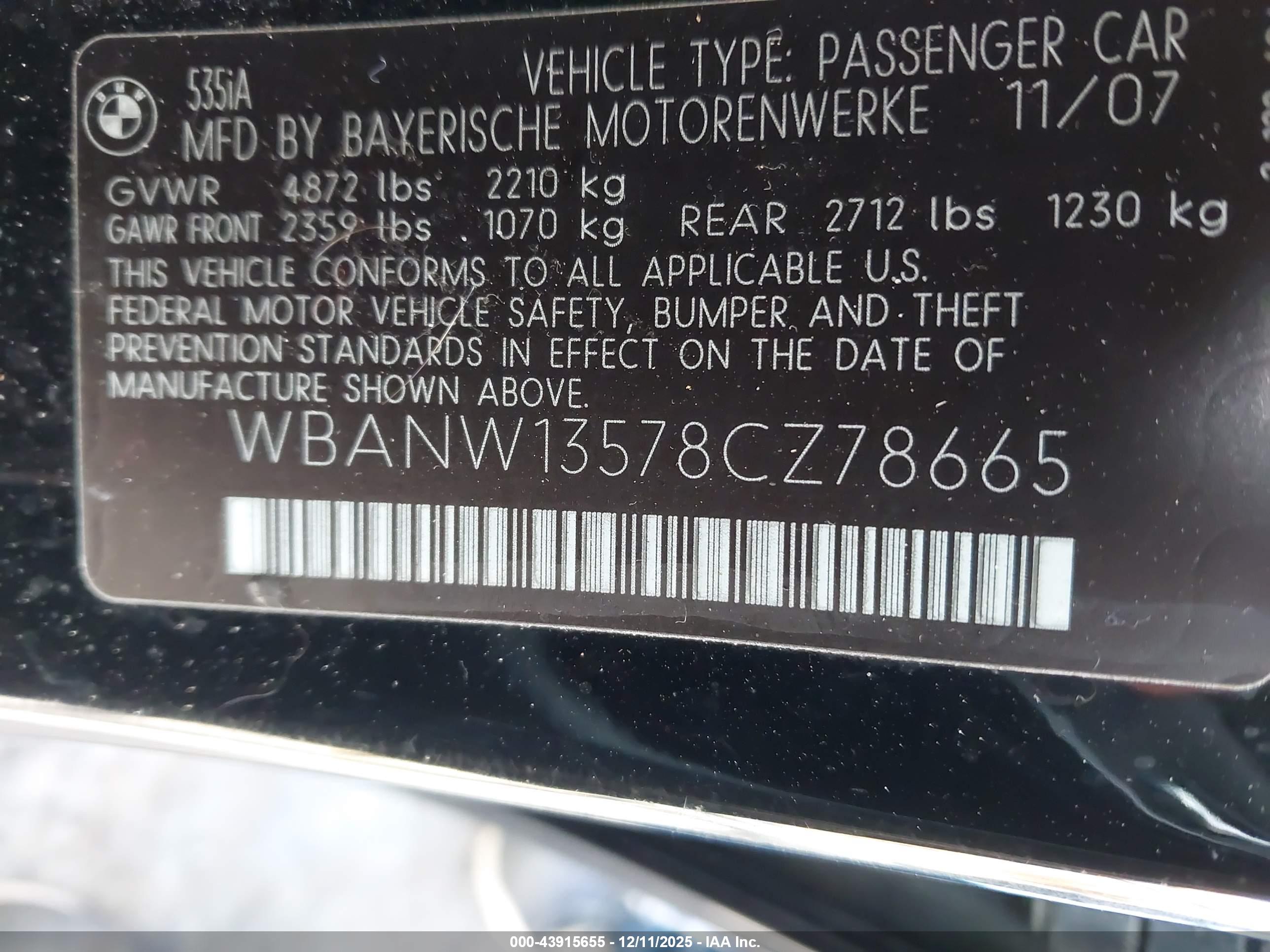 BMW 535I image 9