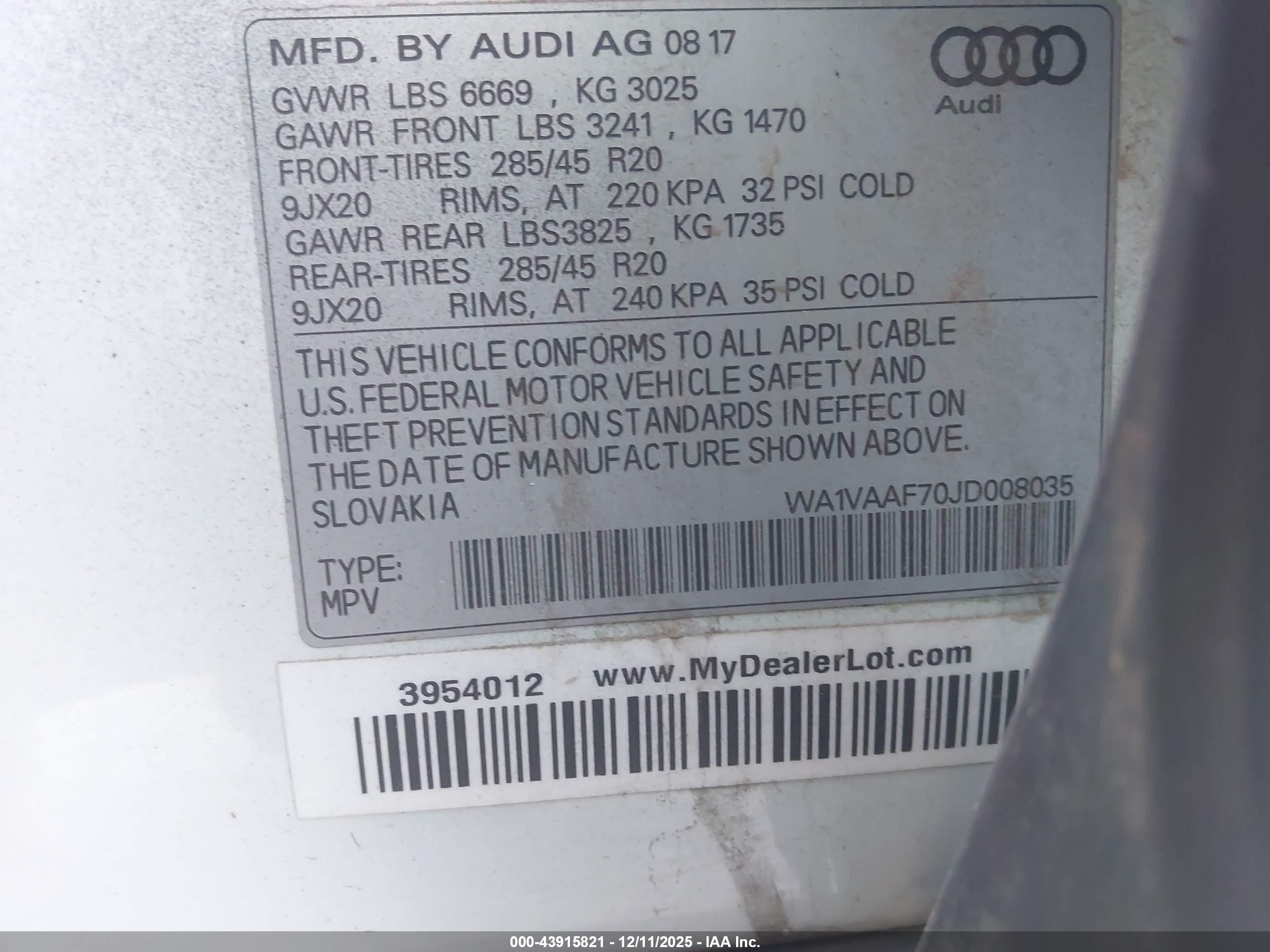 AUDI Q7 image 9