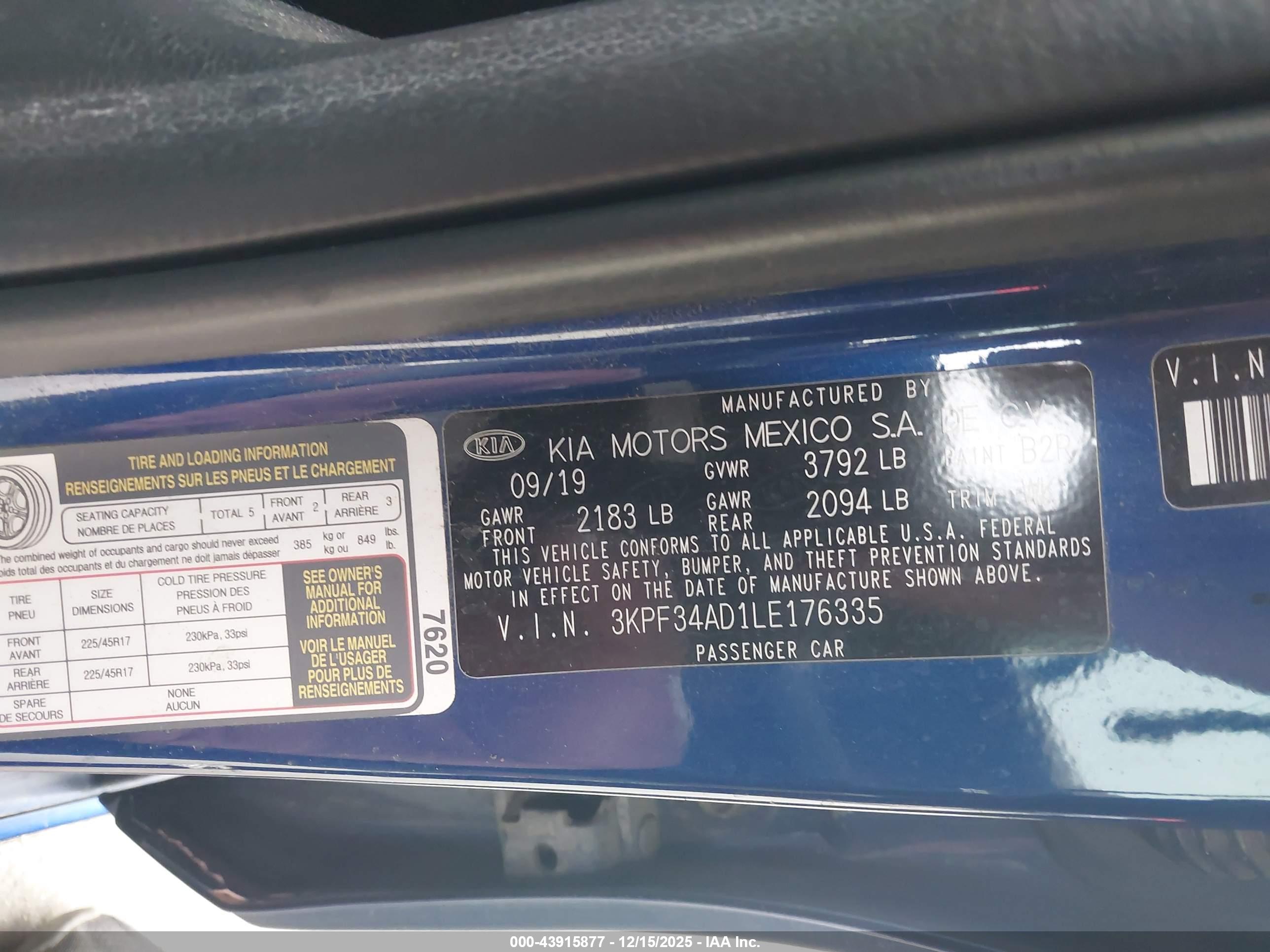 KIA FORTE image 9