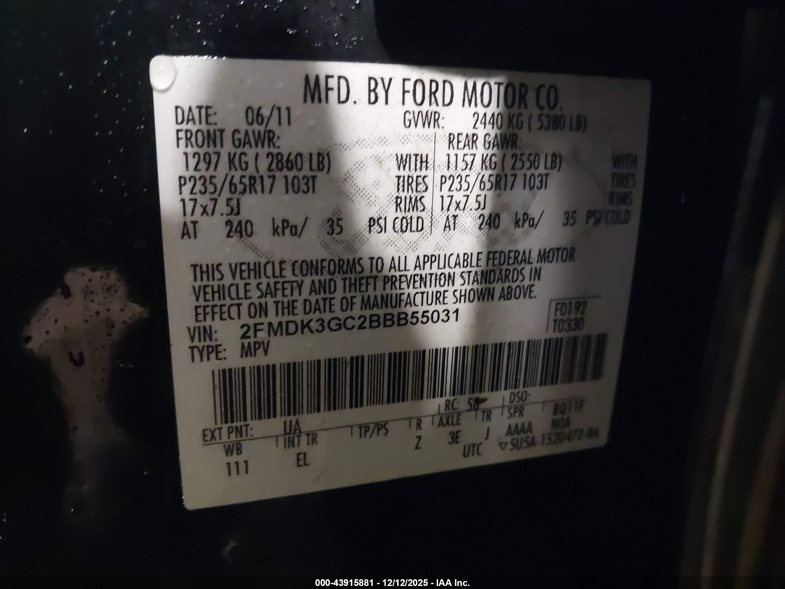FORD EDGE image 9
