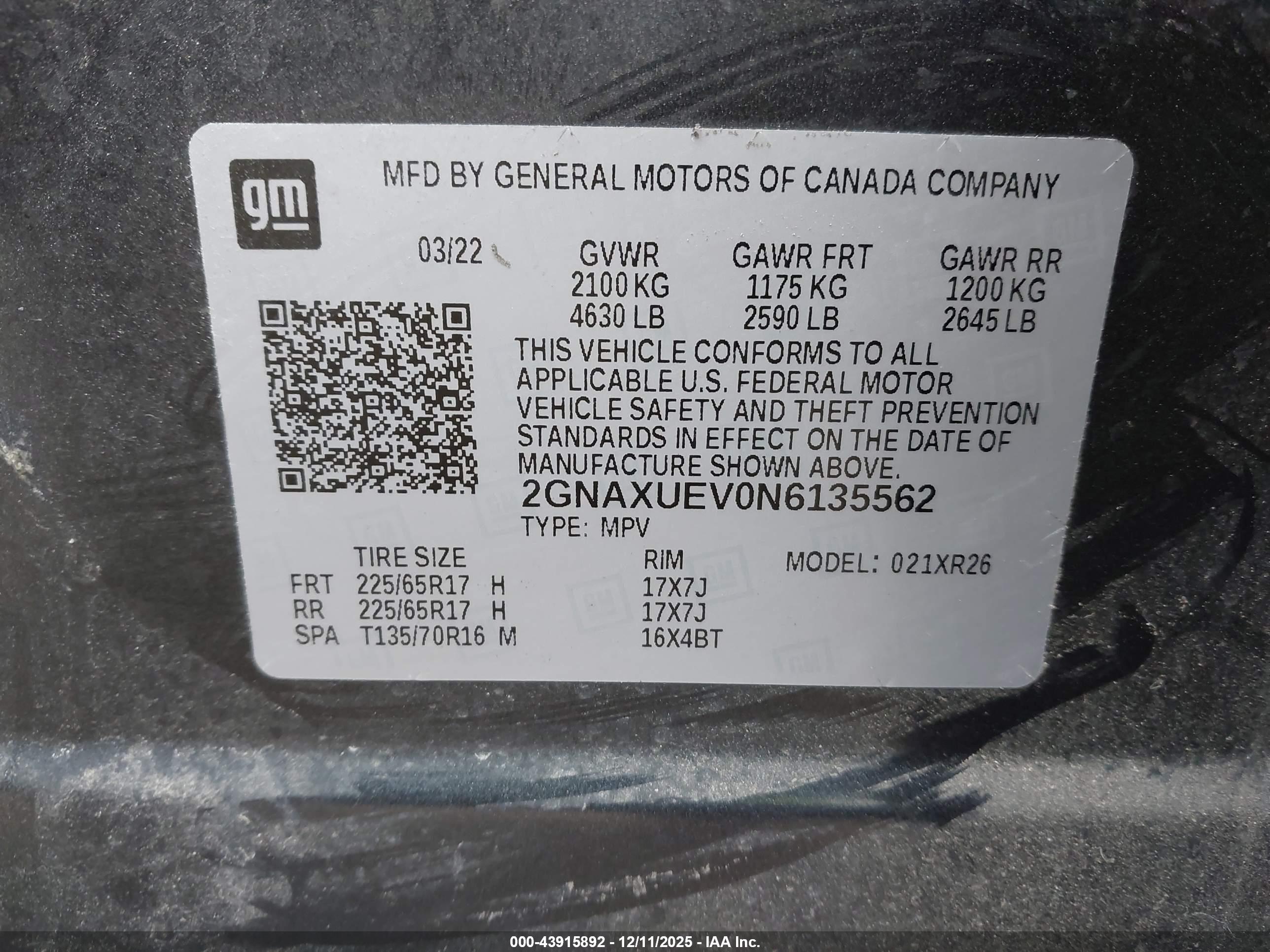 CHEVROLET EQUINOX image 9