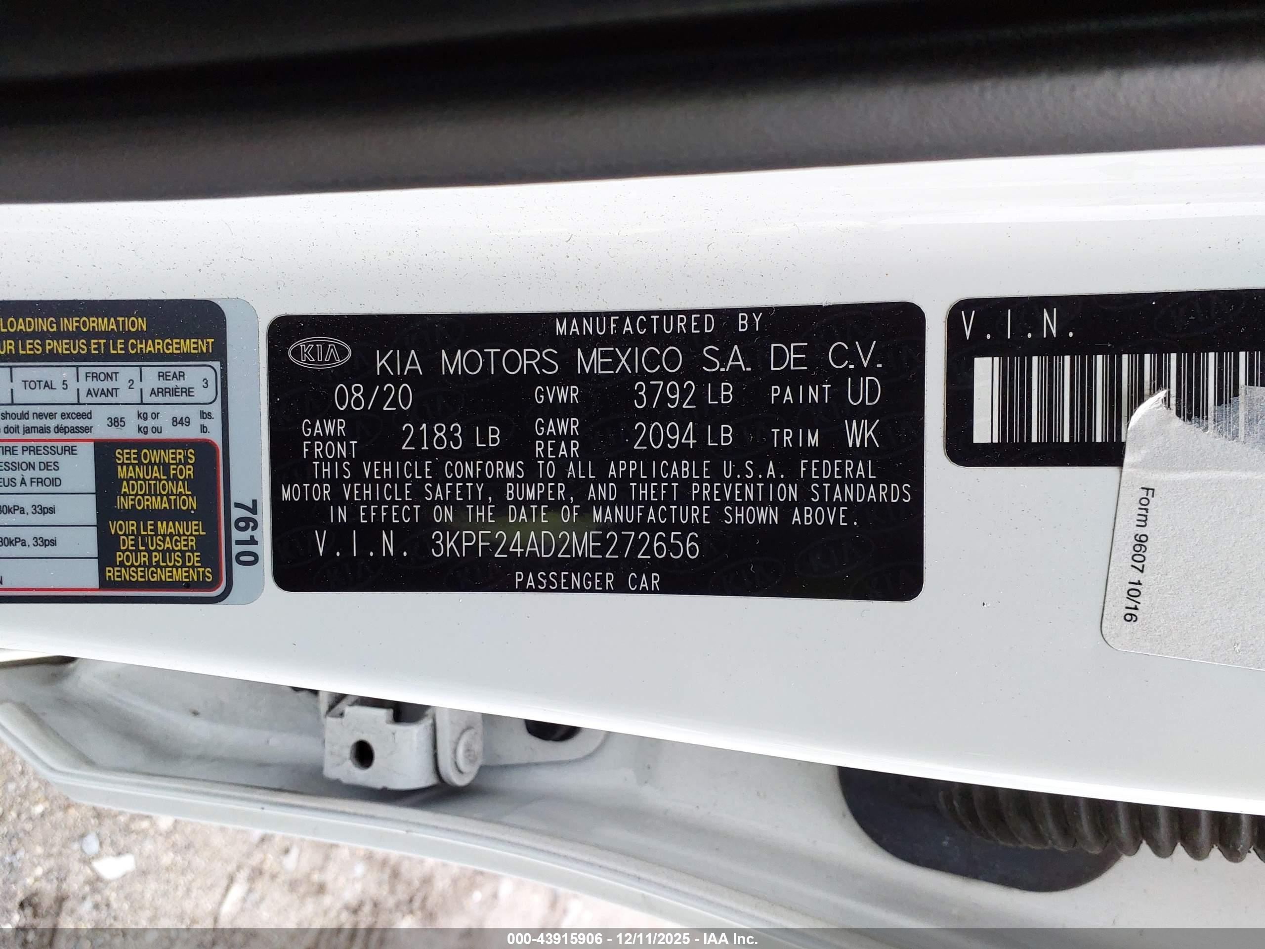 KIA FORTE image 9