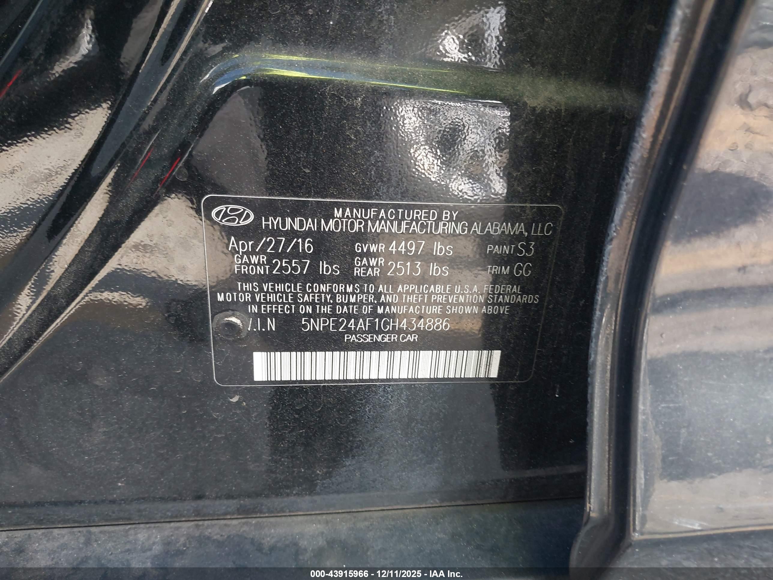 HYUNDAI SONATA image 9
