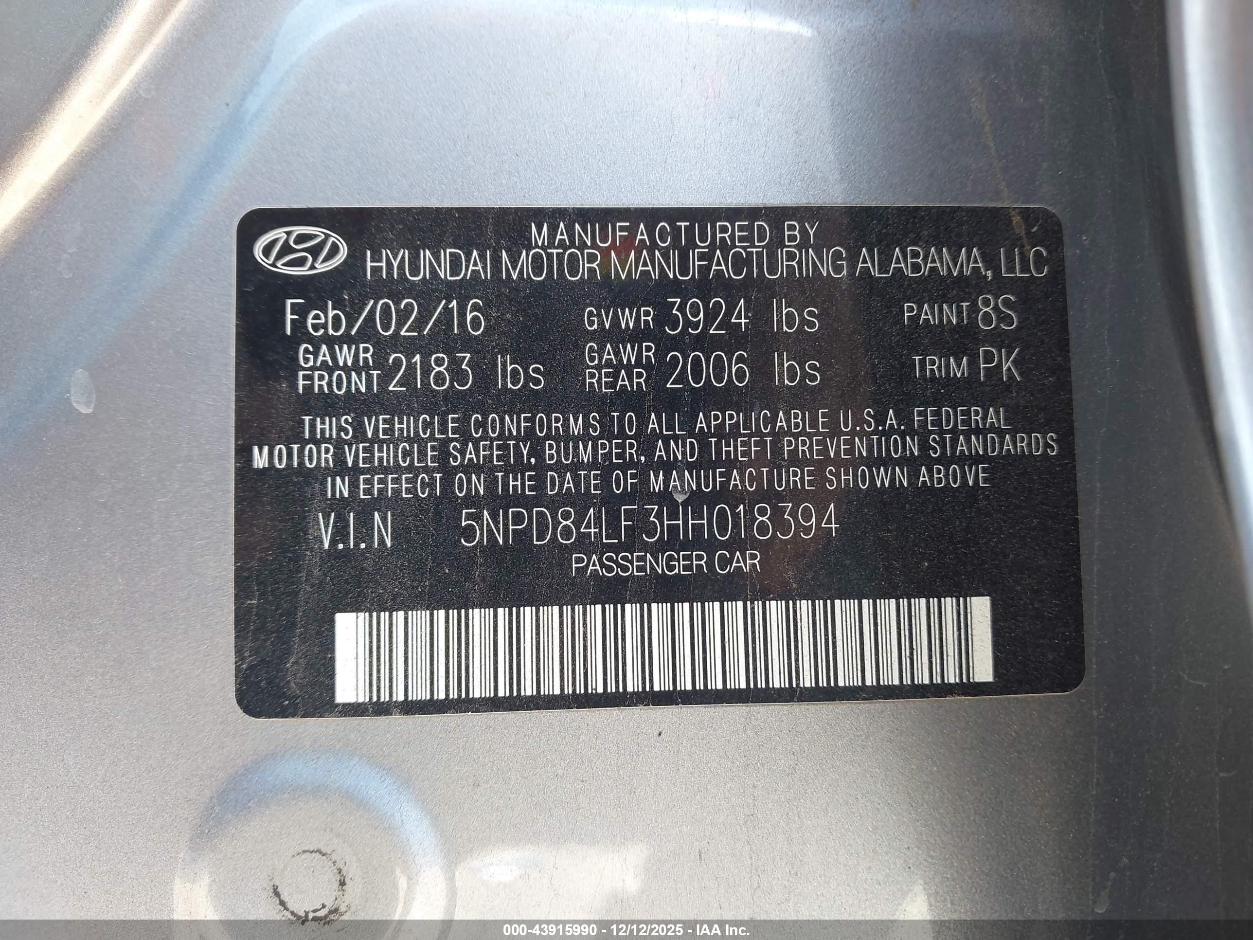 HYUNDAI ELANTRA image 9