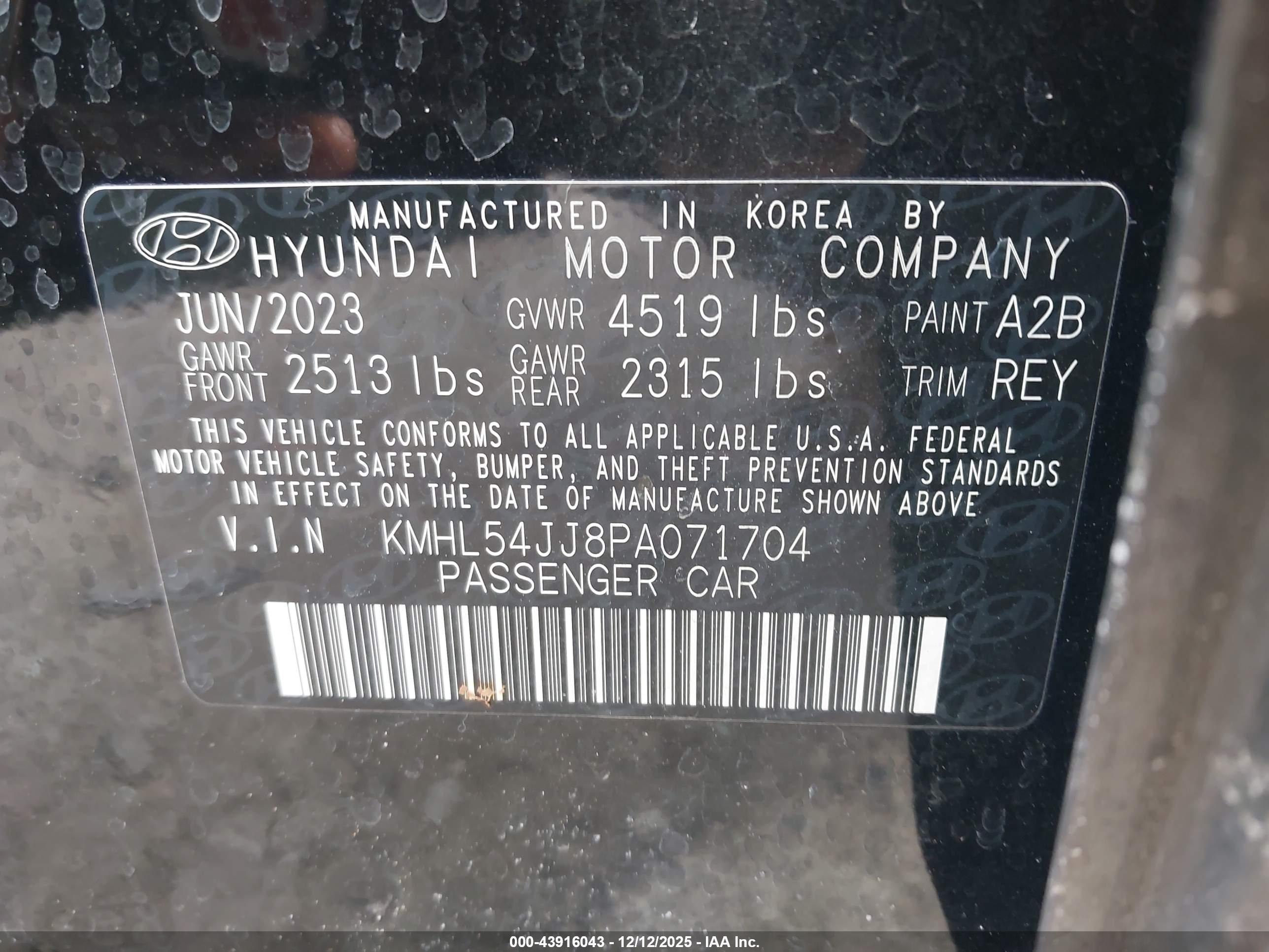 HYUNDAI SONATA image 9