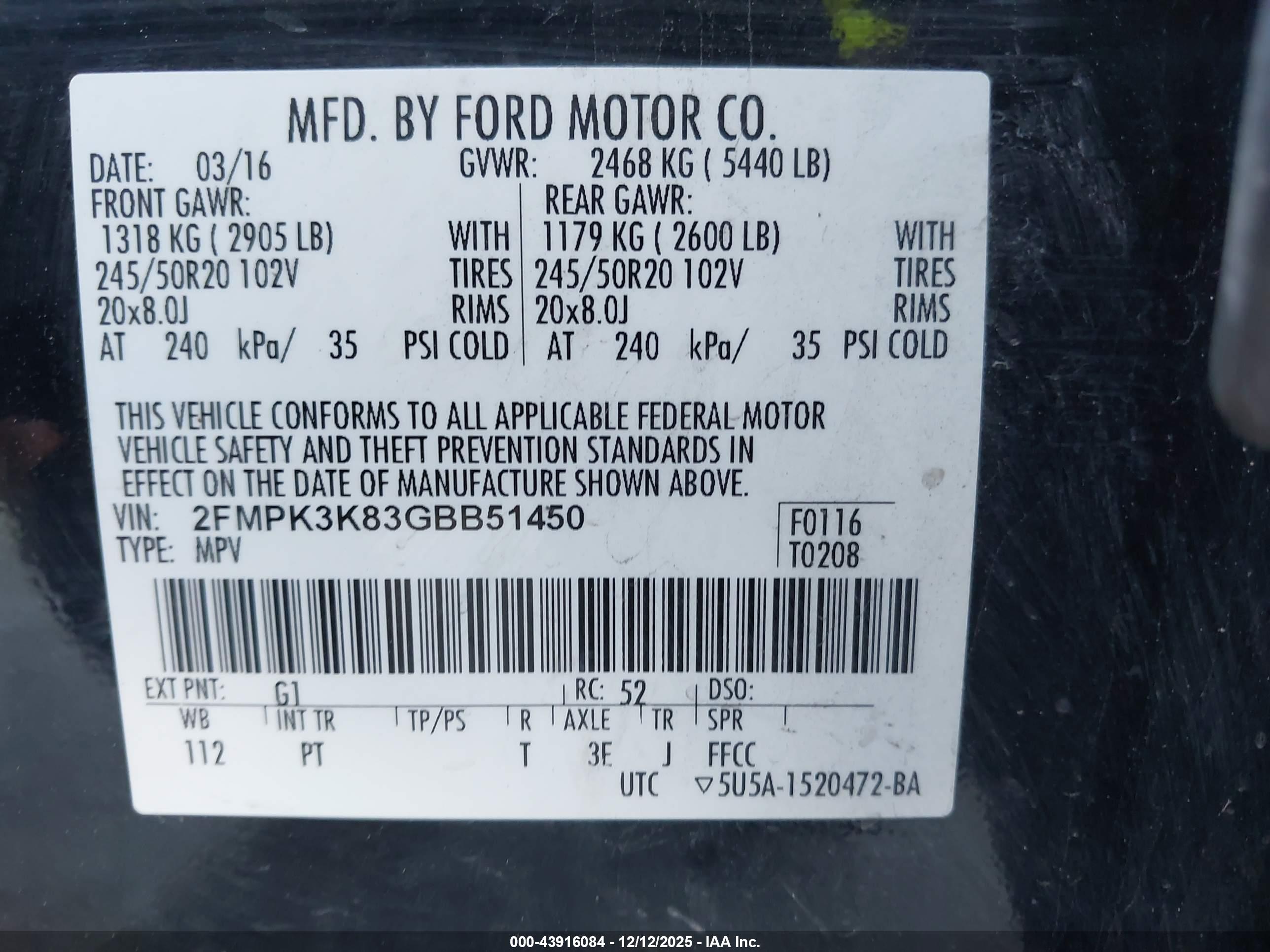 FORD EDGE image 9