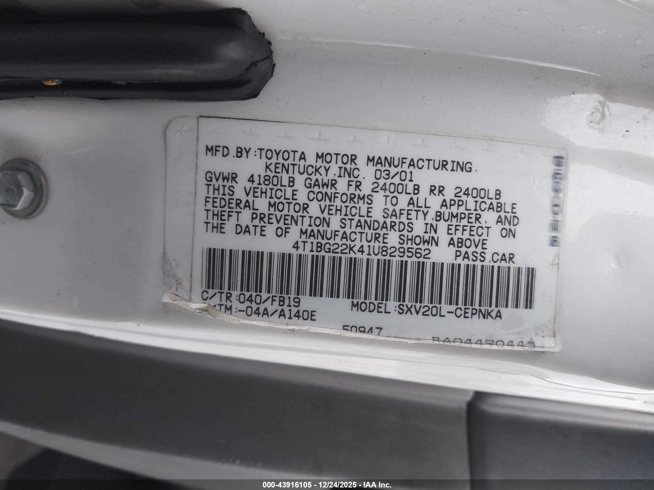 TOYOTA CAMRY image 9