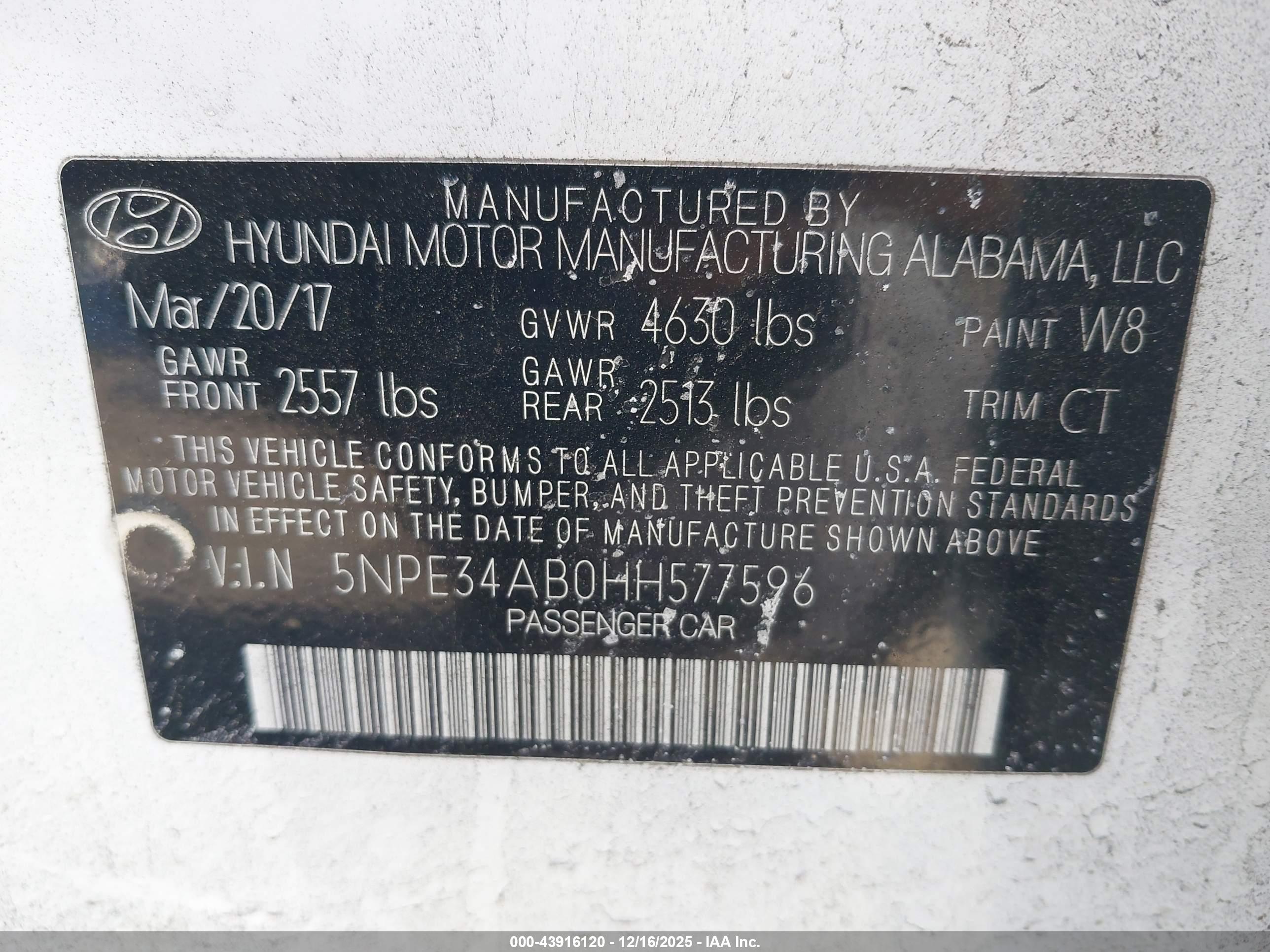 HYUNDAI SONATA image 9