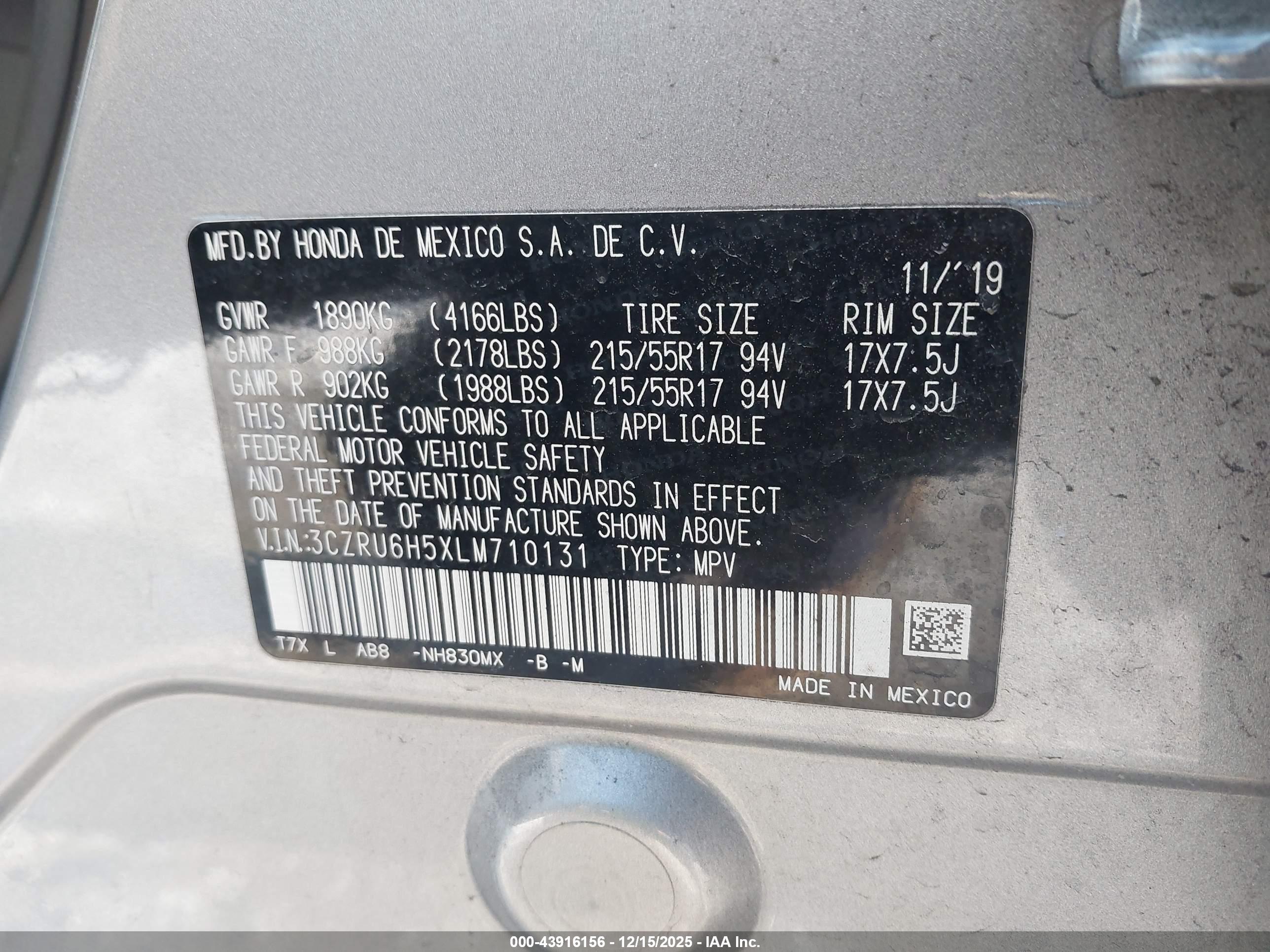 HONDA HR-V image 9