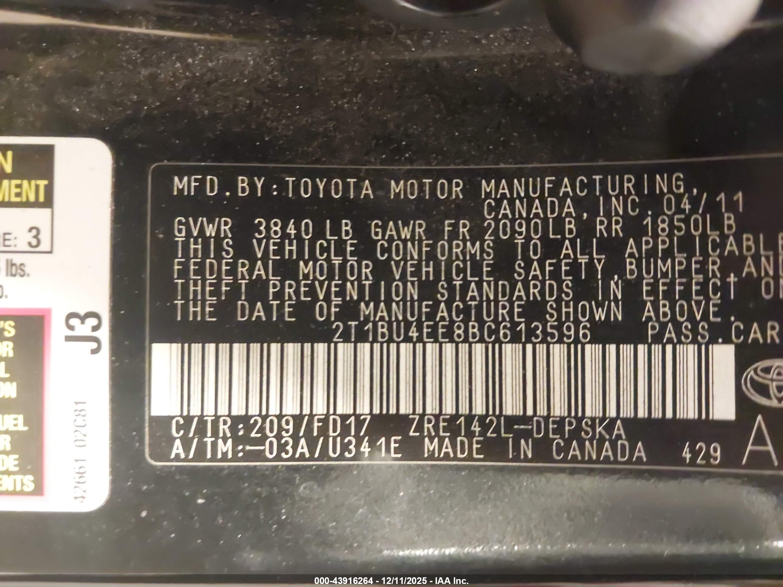 TOYOTA COROLLA image 9