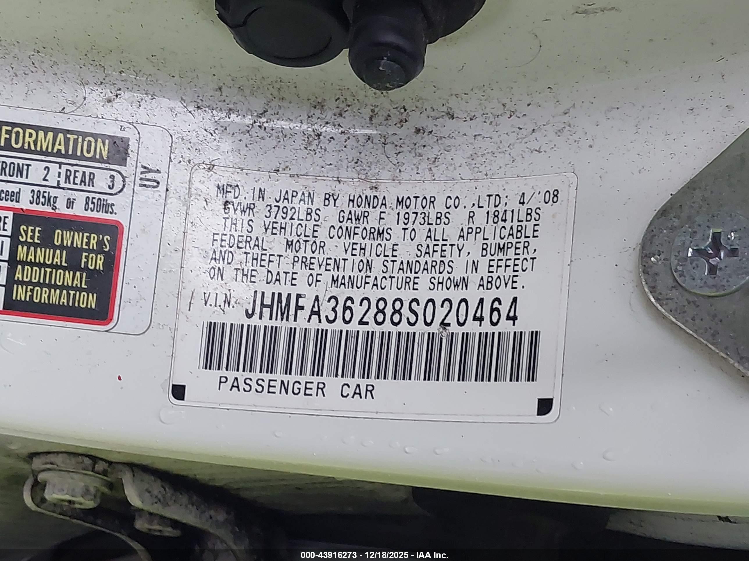 HONDA CIVIC image 9
