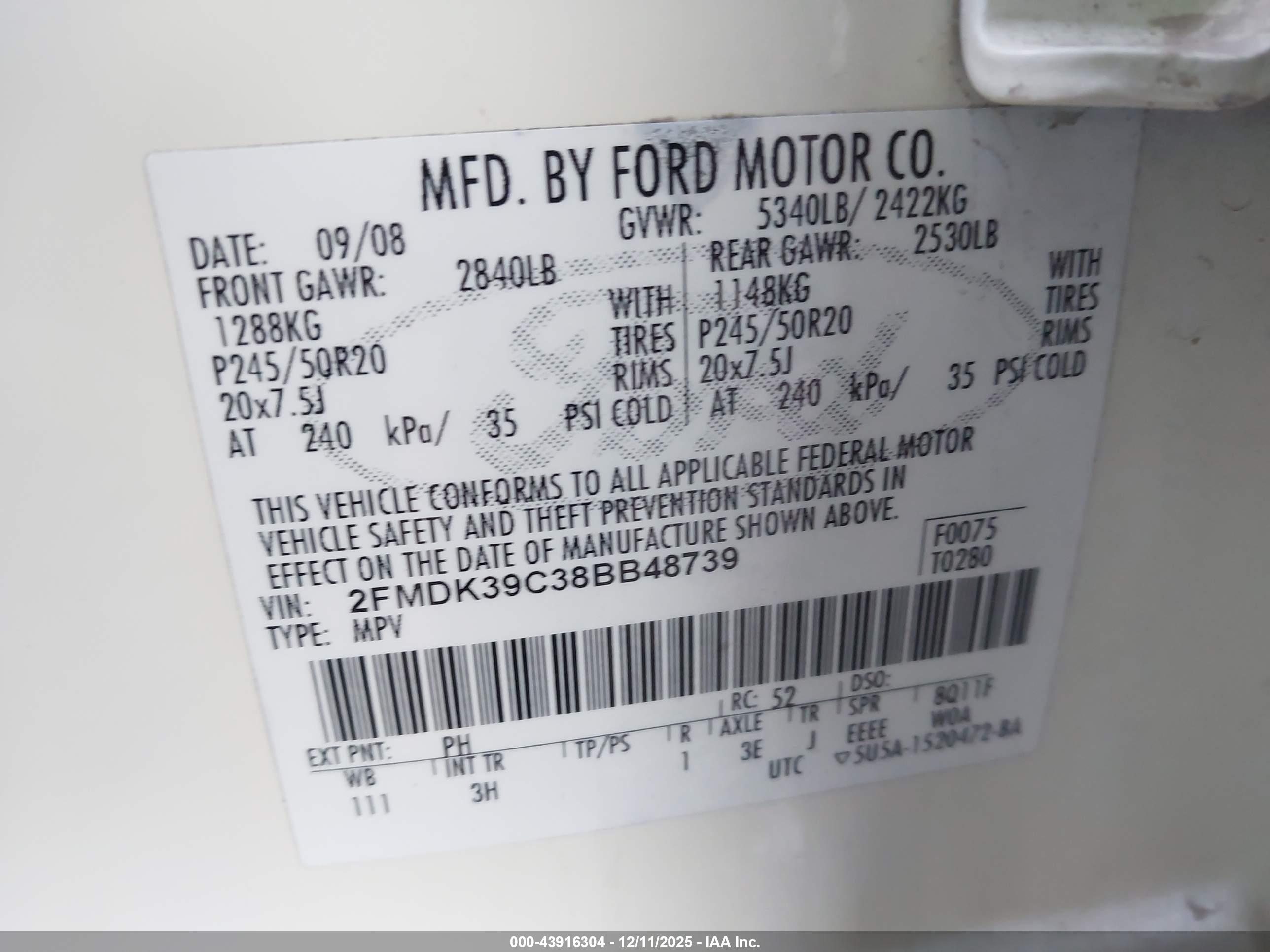 FORD EDGE image 9