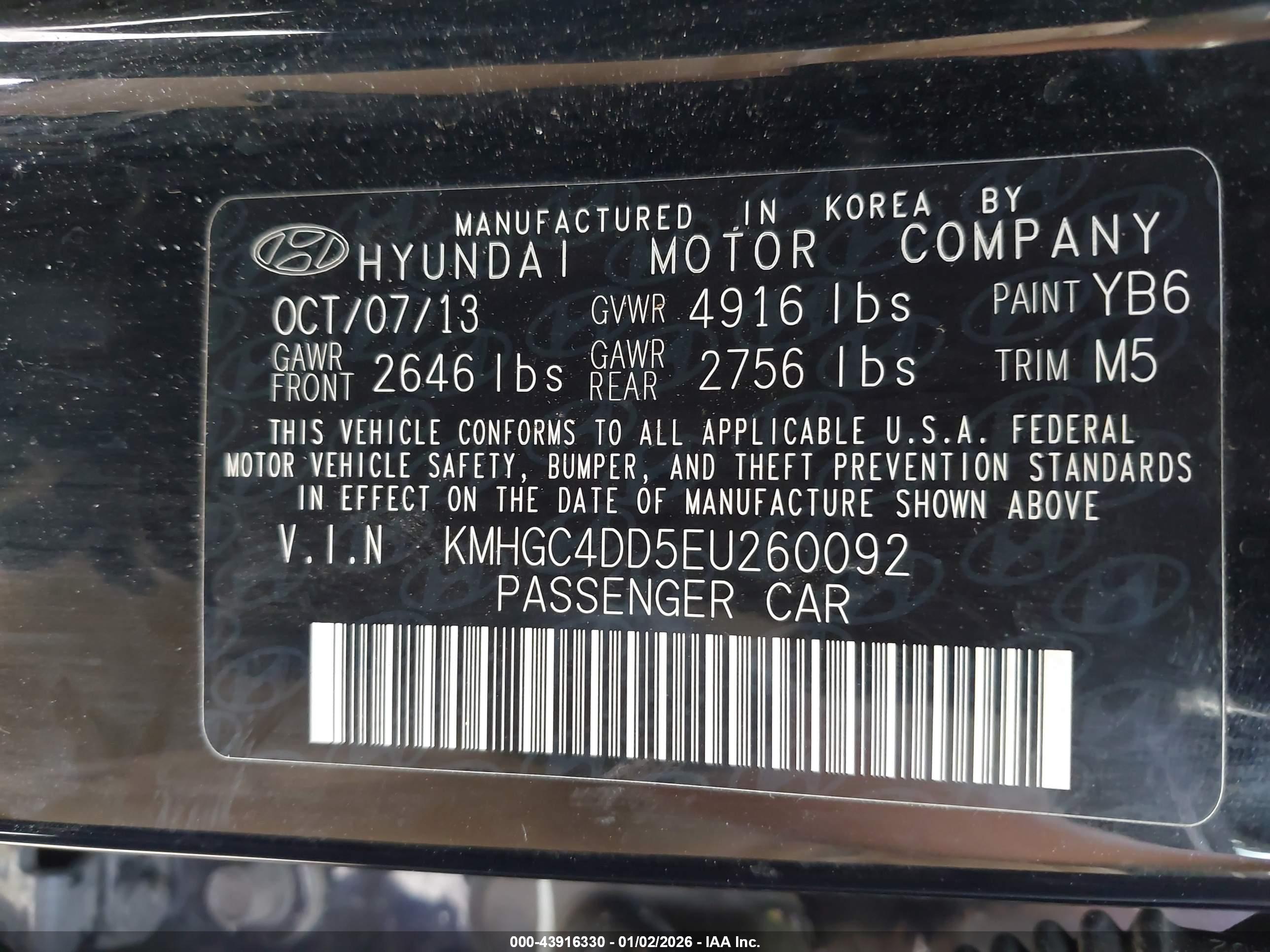 HYUNDAI GENESIS image 9
